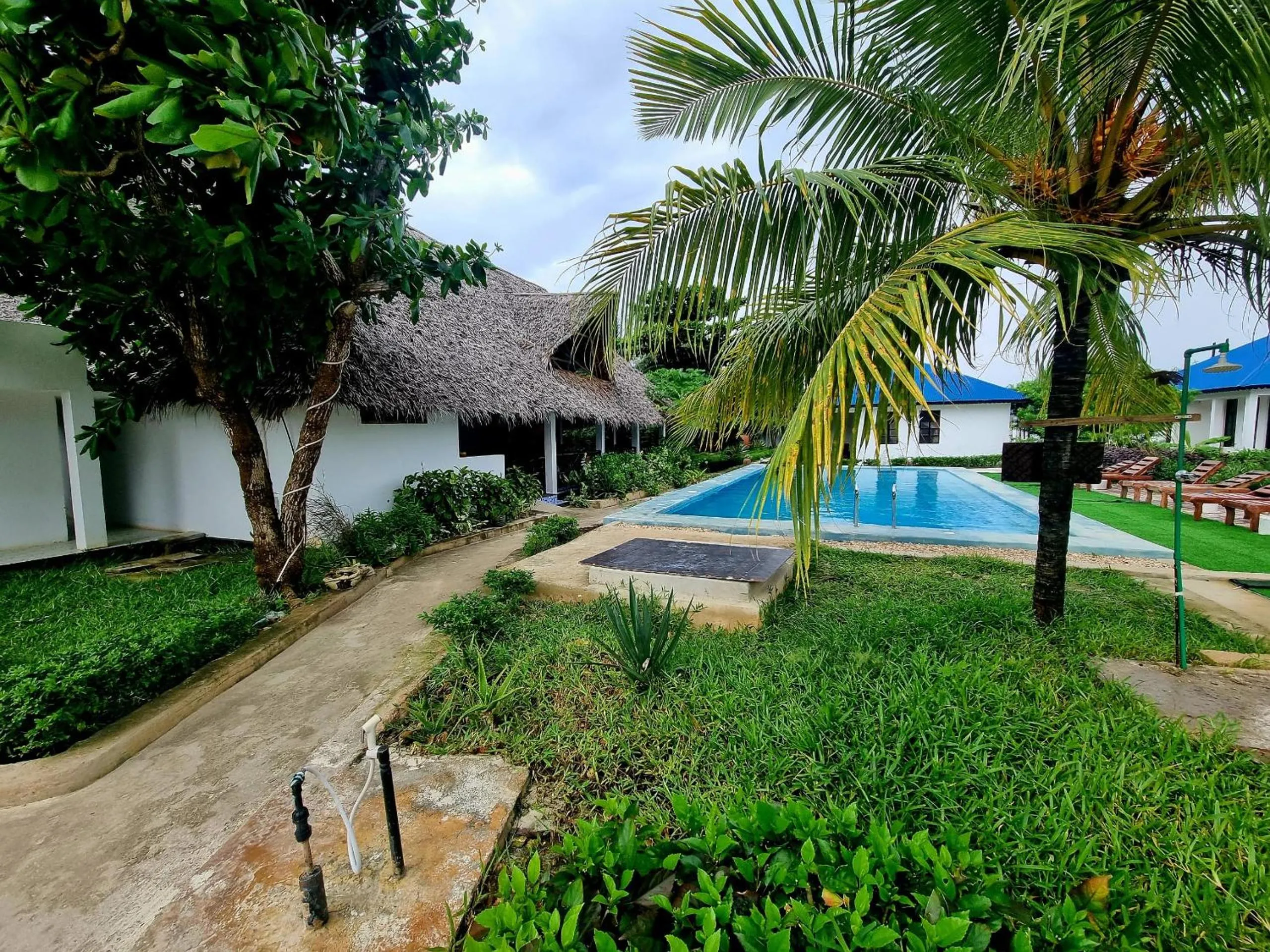 Pool view in Kigwedeni Villas