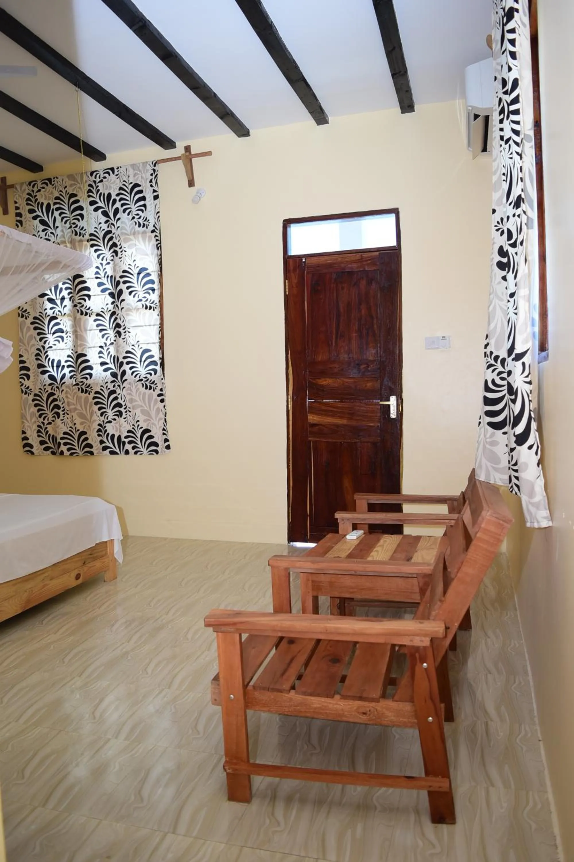 Seating area in Kigwedeni Villas