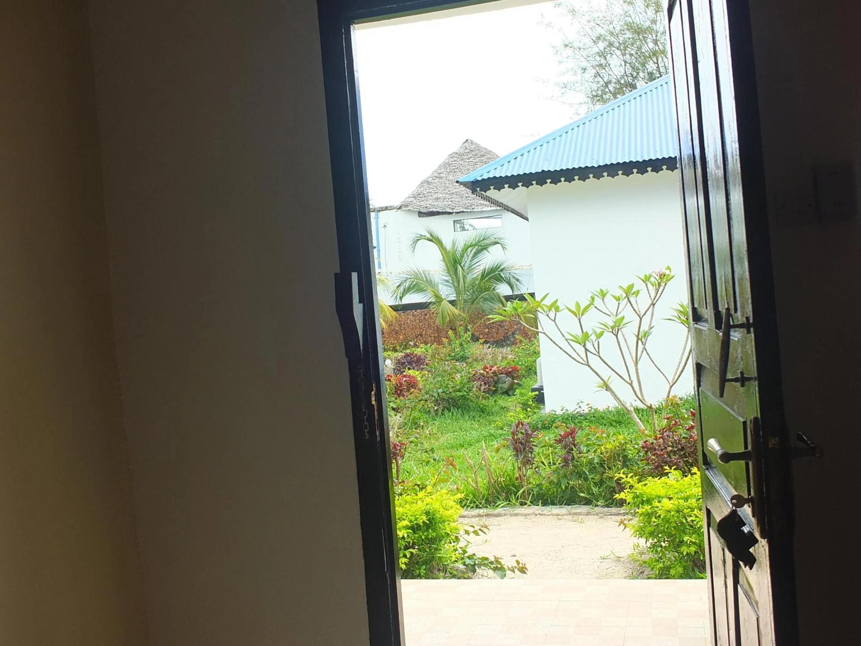 Garden view in Kigwedeni Villas