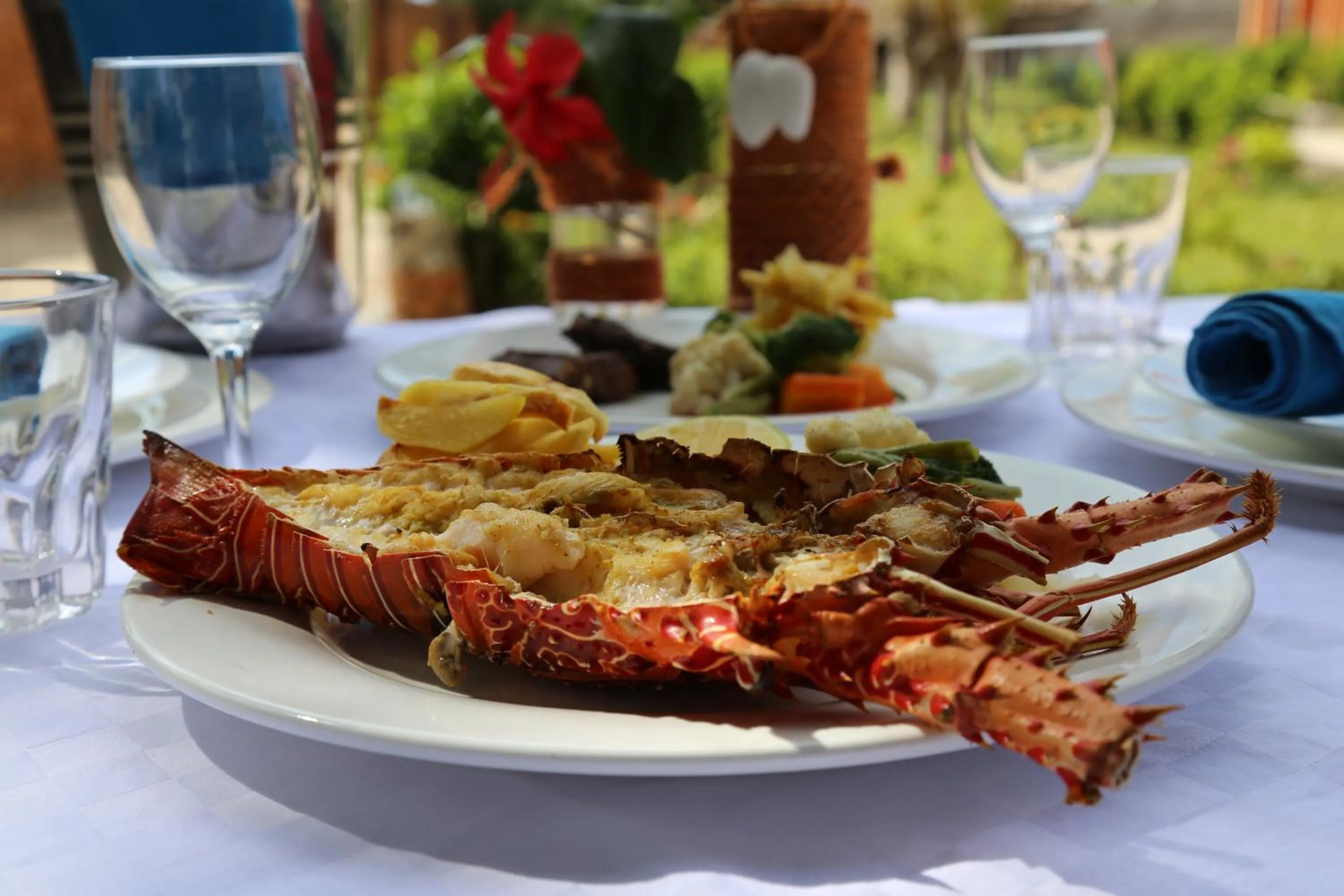Food in Kigwedeni Villas