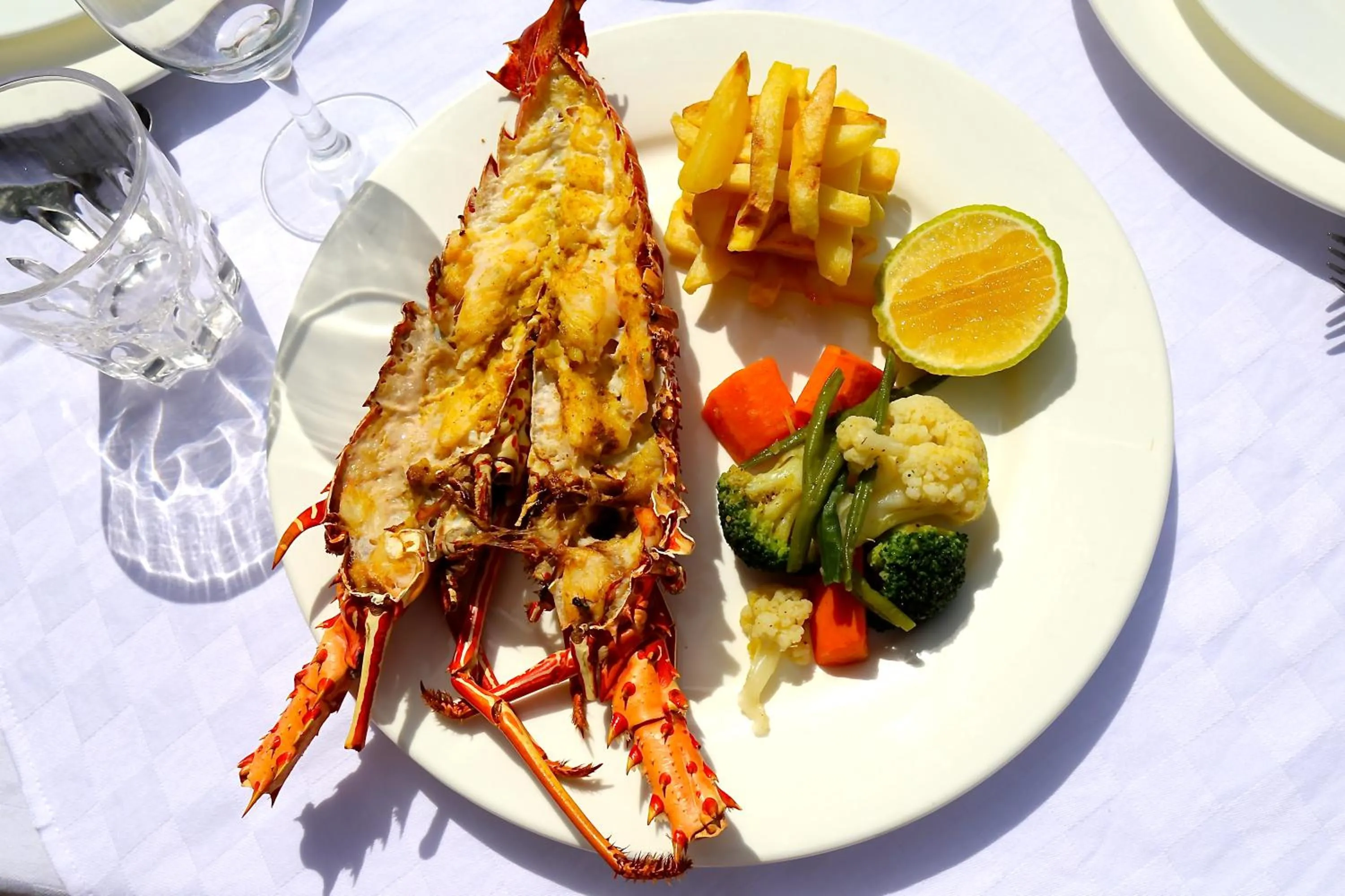 Dinner in Kigwedeni Villas