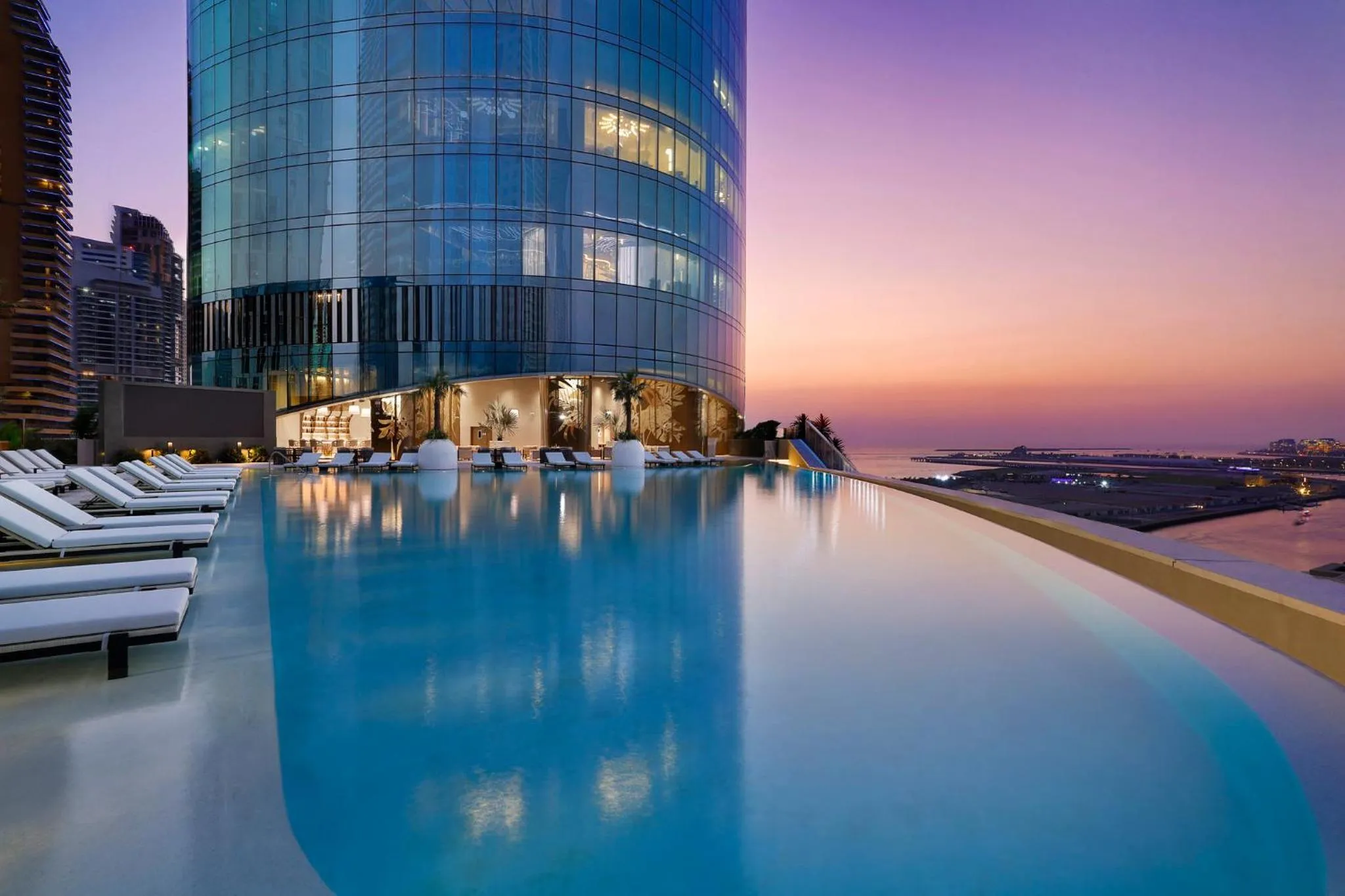 Swimming pool in Ciel Dubai Marina, Vignette Collection by IHG
