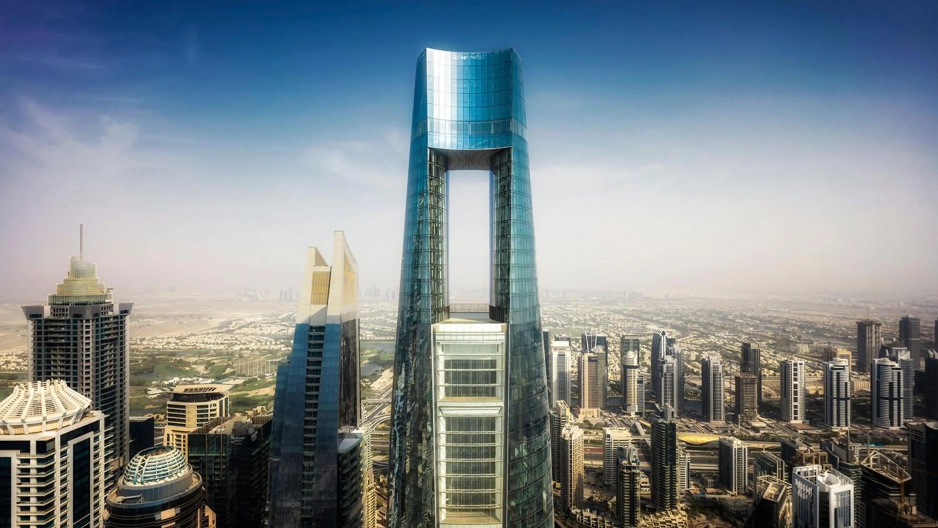 Property building in Ciel Dubai Marina, Vignette Collection by IHG