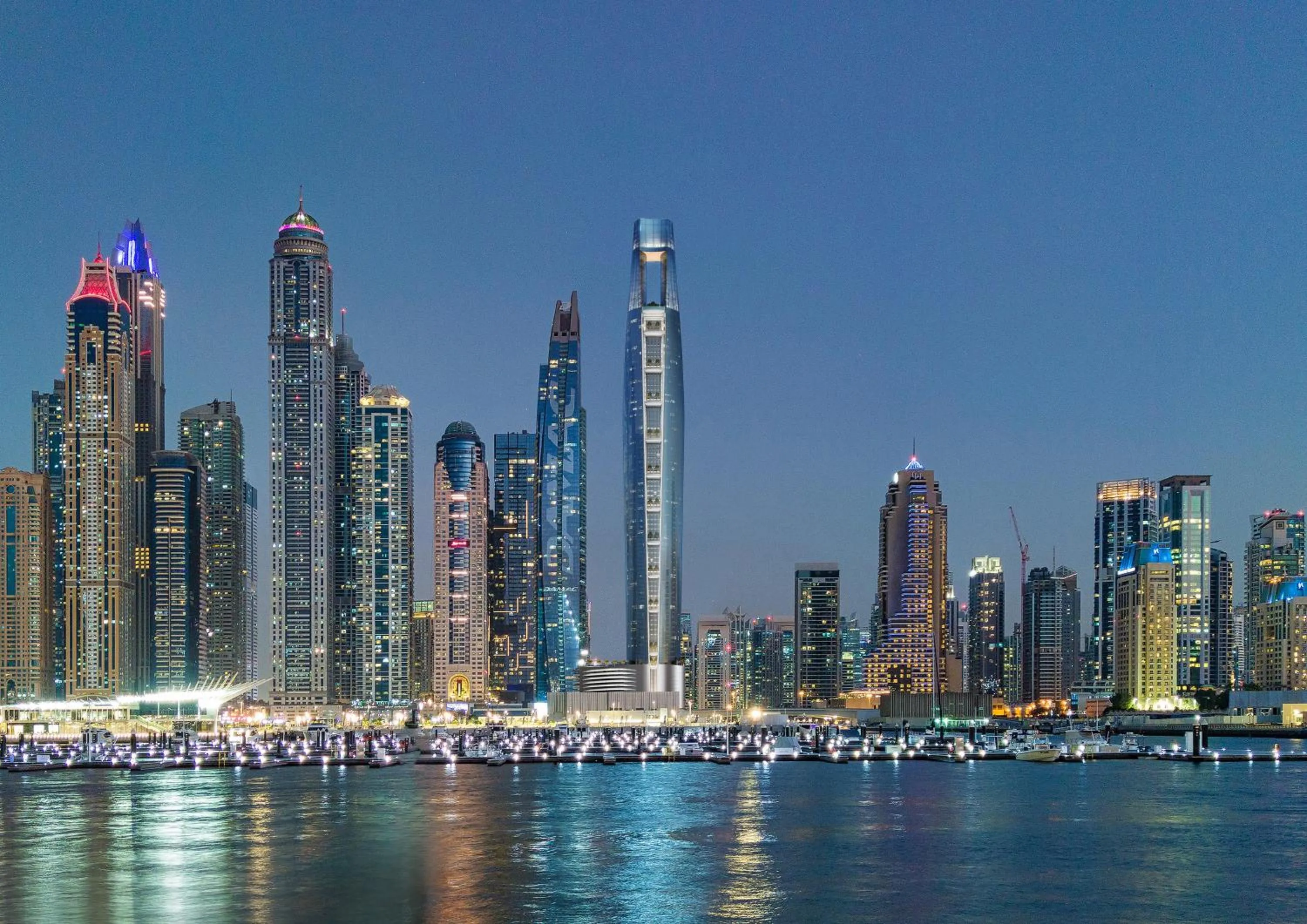 Property building in Ciel Dubai Marina, Vignette Collection by IHG