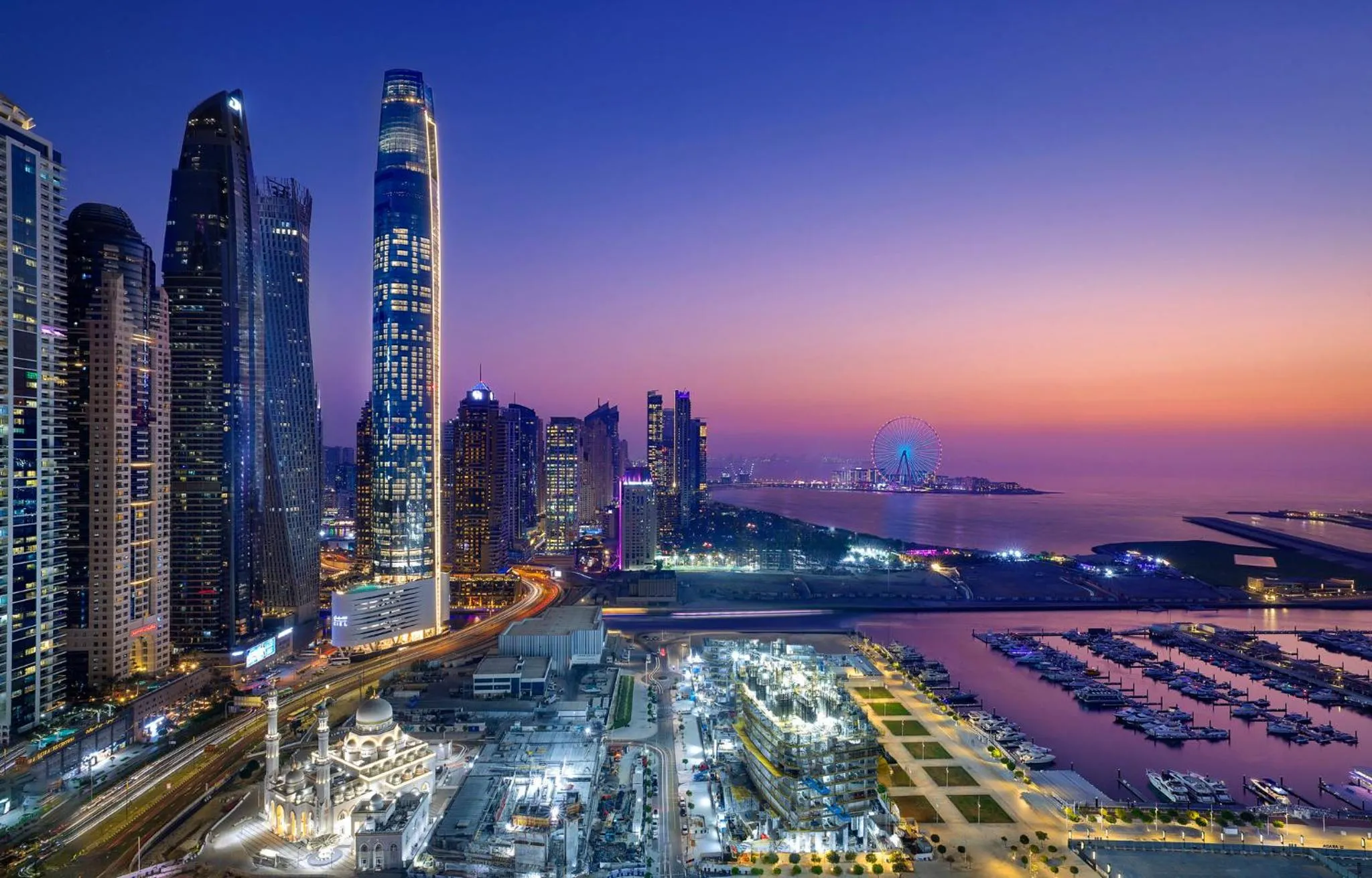 Property building in Ciel Dubai Marina, Vignette Collection by IHG