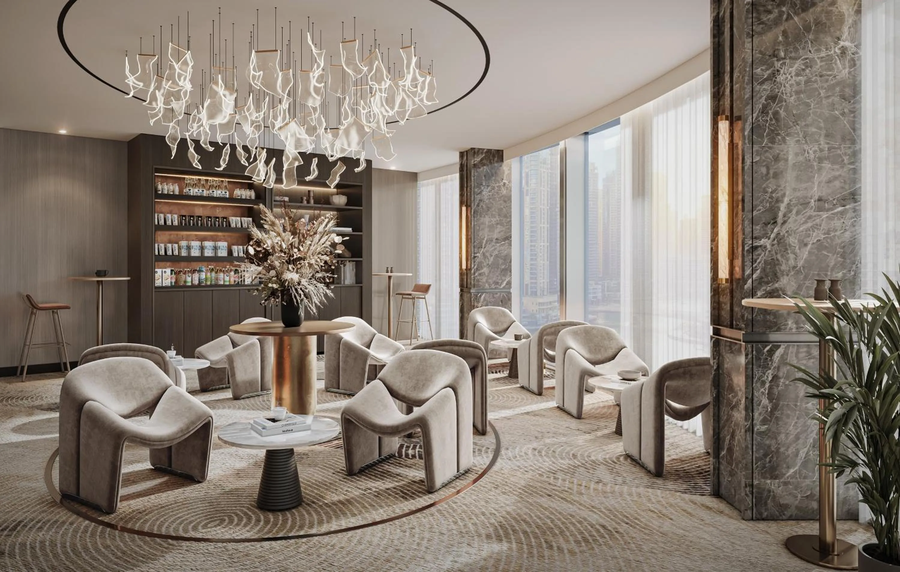 Meeting/conference room in Ciel Dubai Marina, Vignette Collection by IHG