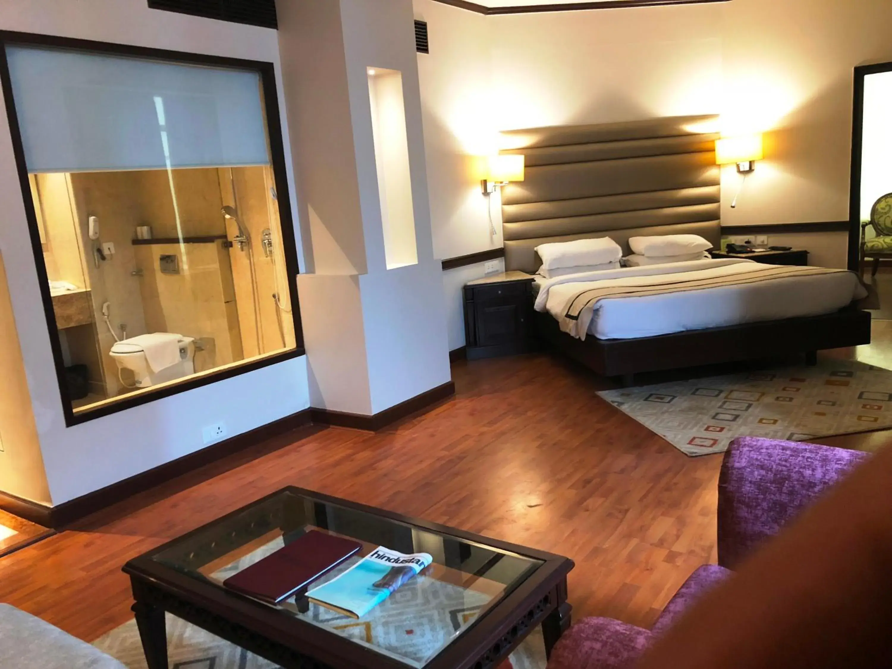 Living room, Bed in Hotel President Living room, Bed in Hotel President