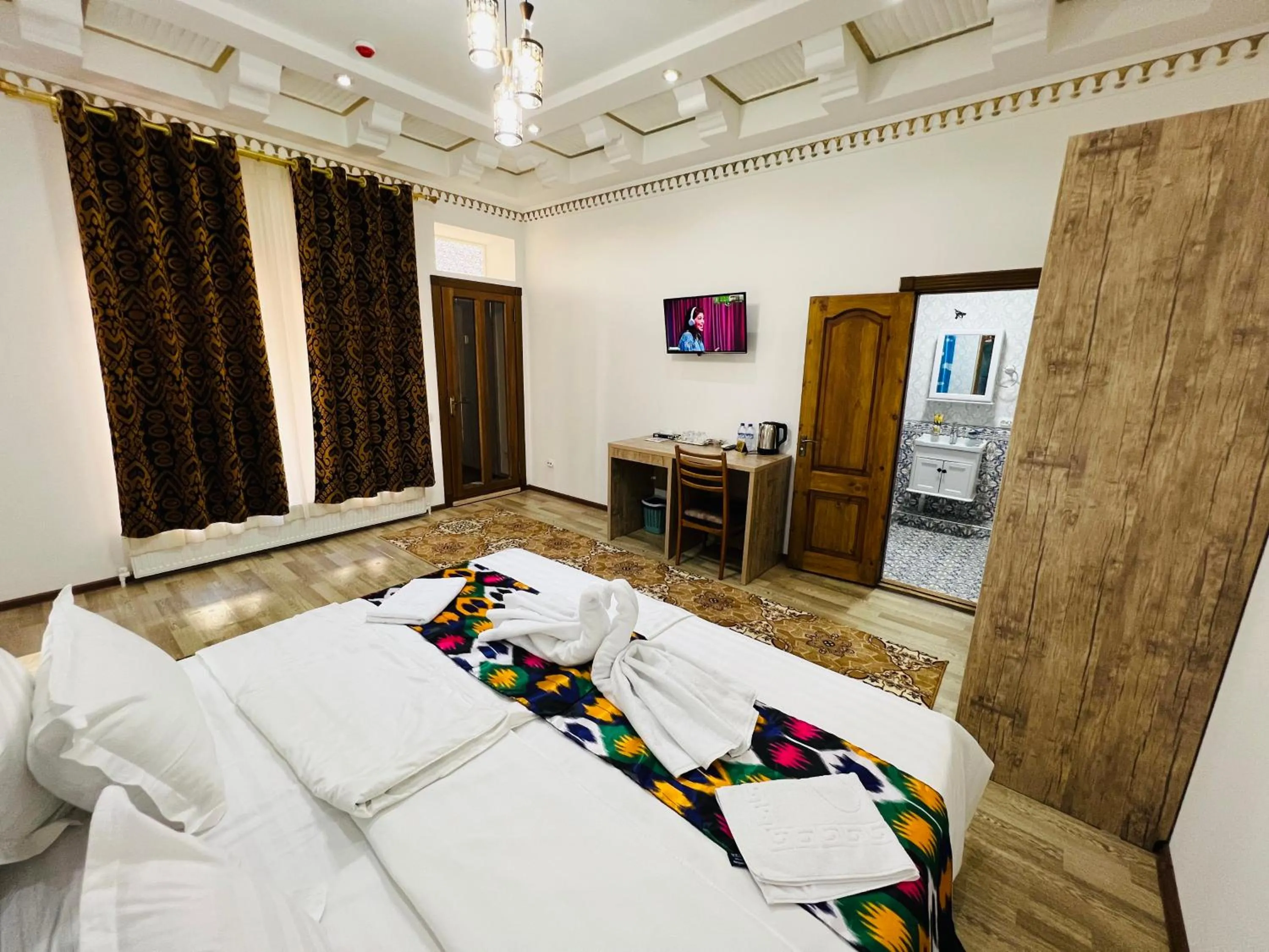Bed in Lola Boutique Bukhara