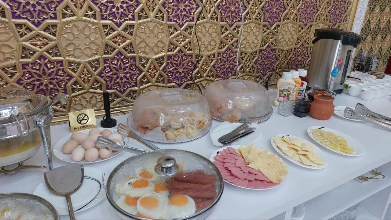 Breakfast in Lola Boutique Bukhara