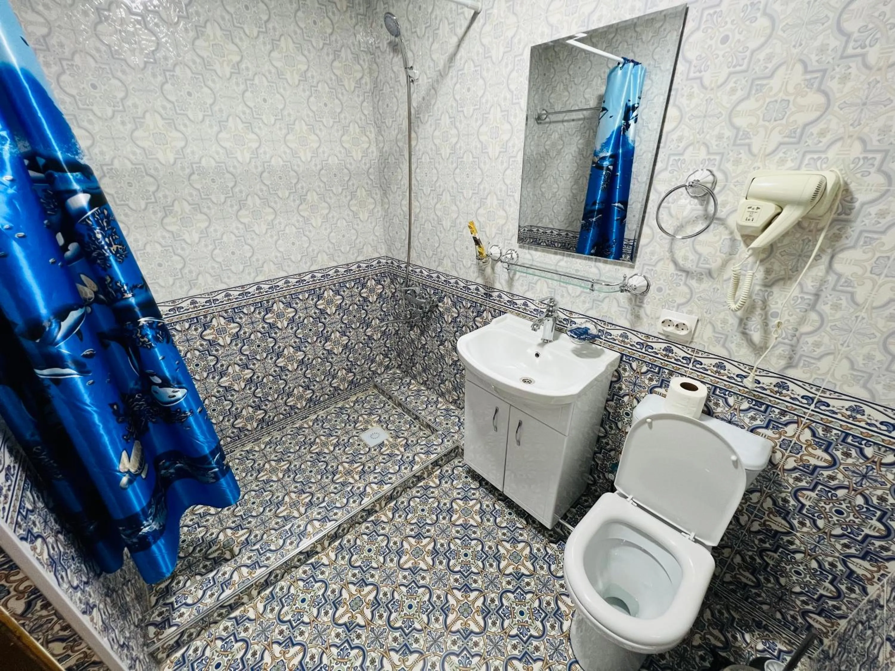 Shower in Lola Boutique Bukhara
