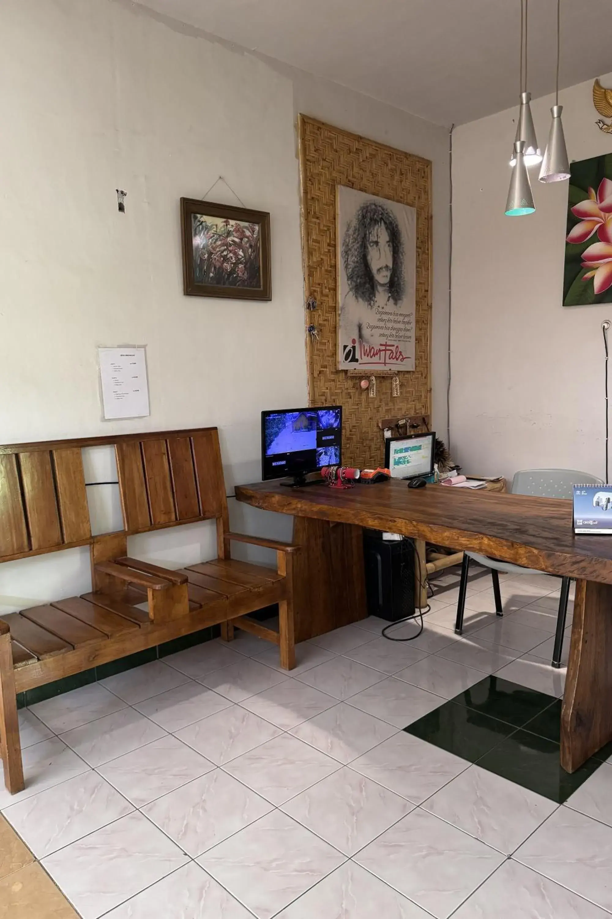 Lobby or reception in Senggigi Cottages Lombok Lobby or reception in Senggigi Cottages Lombok