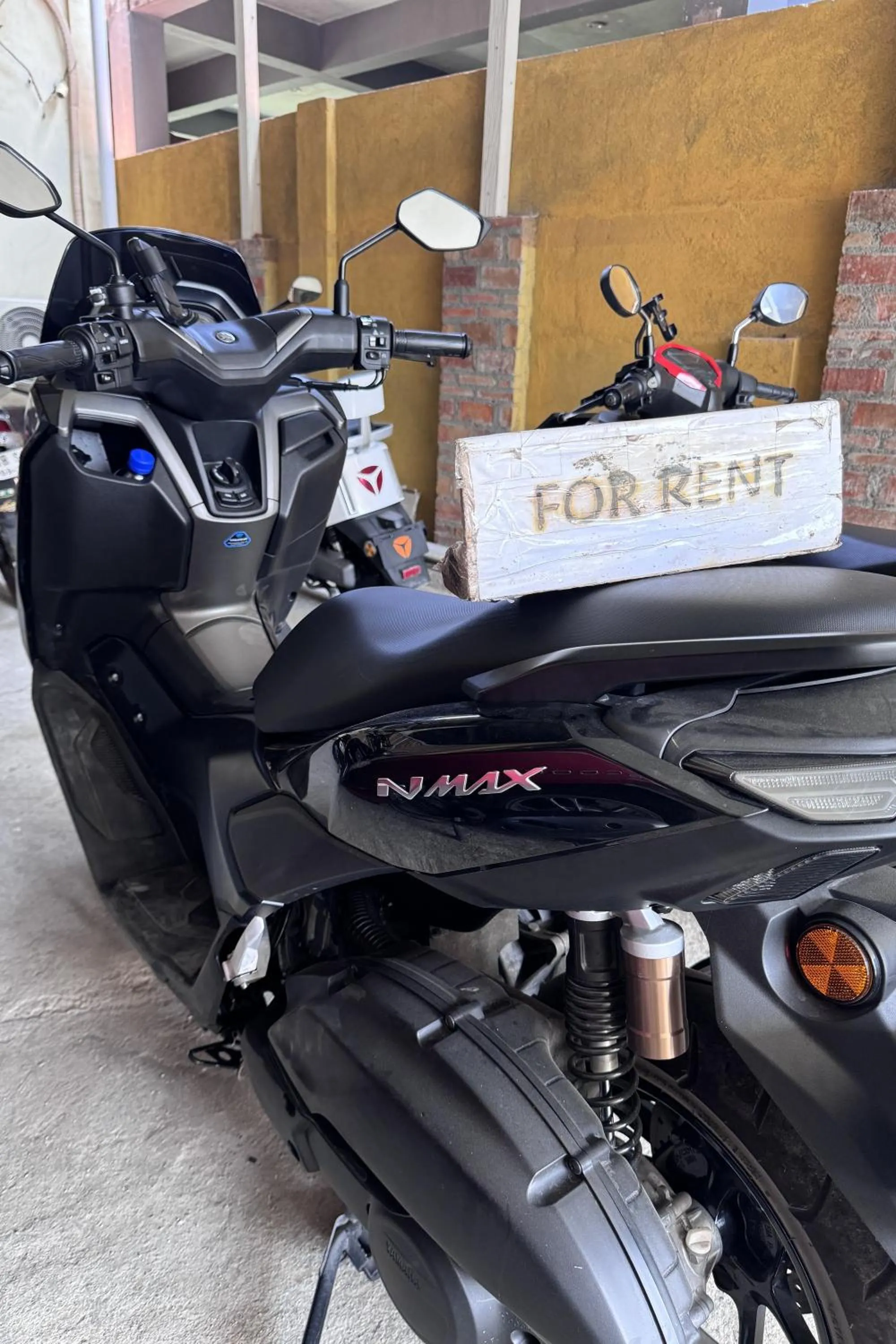 Text overlay in Senggigi Cottages Lombok