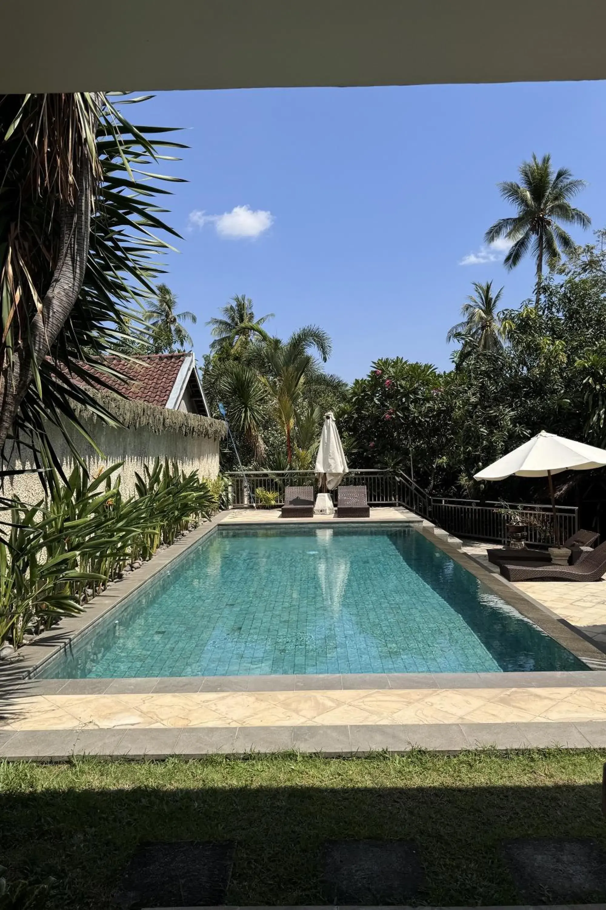 Swimming pool in Senggigi Cottages Lombok Swimming pool in Senggigi Cottages Lombok