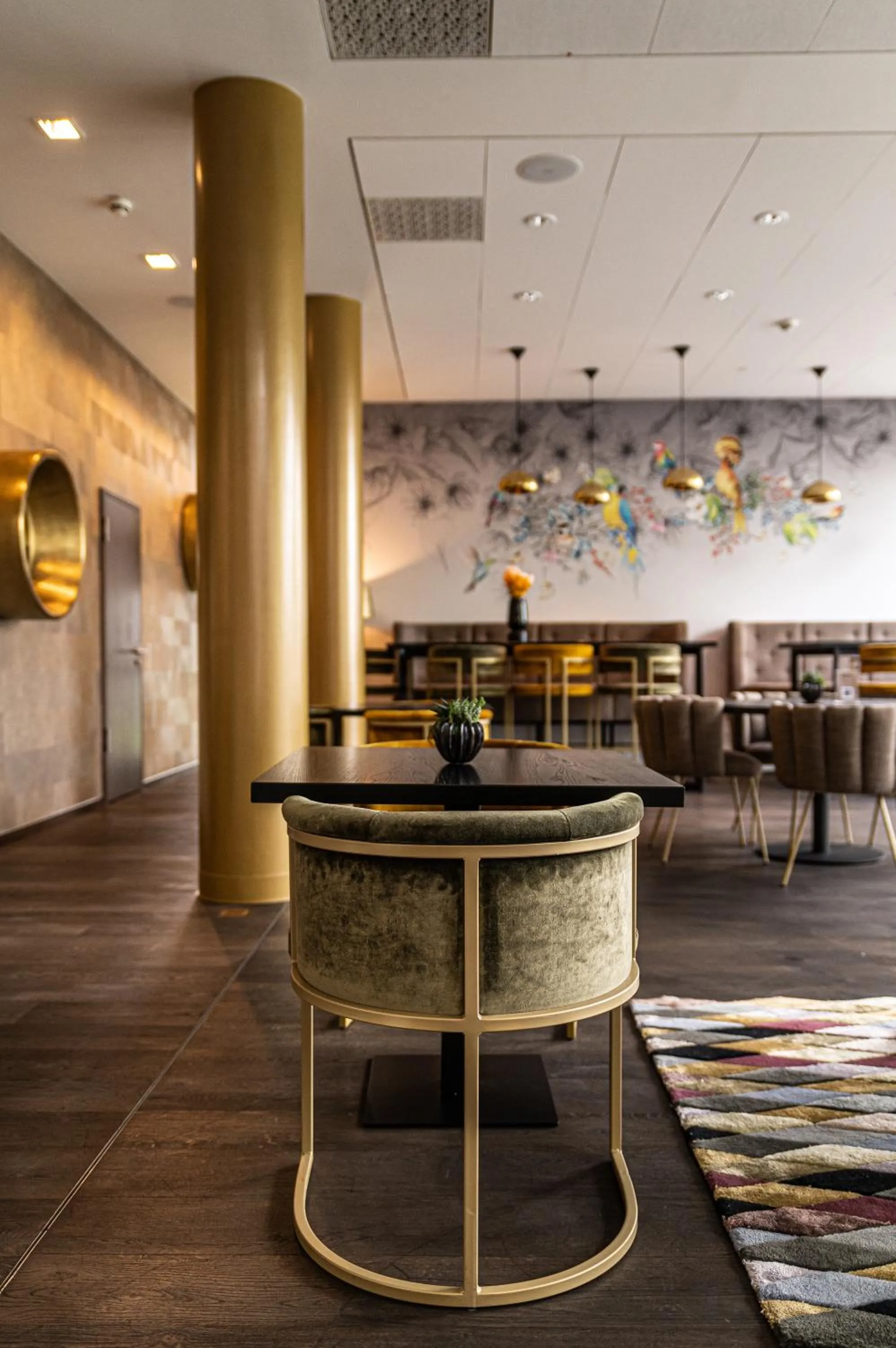 Communal lounge/ TV room in Chester Hotel Heidelberg