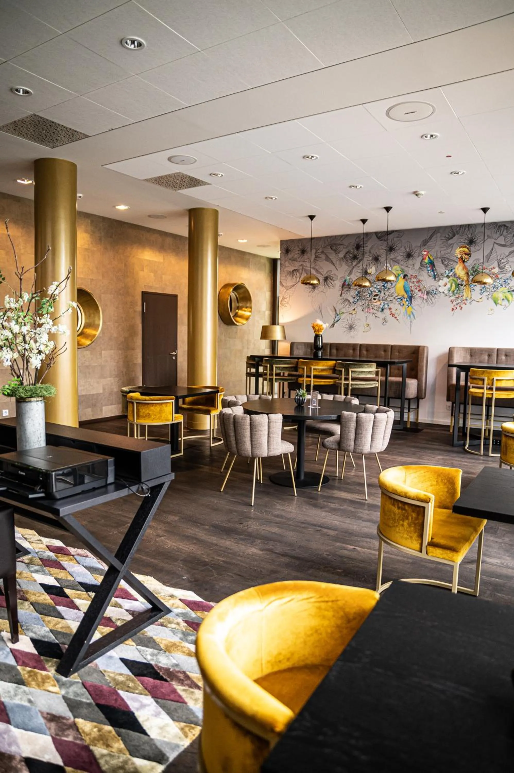 Communal lounge/ TV room in Chester Hotel Heidelberg