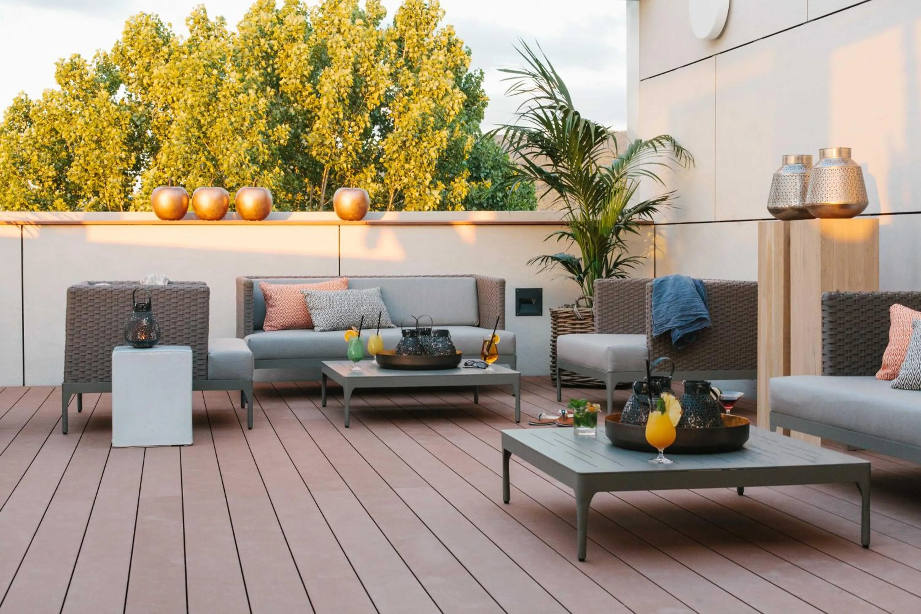 Balcony/Terrace in Chester Hotel Heidelberg