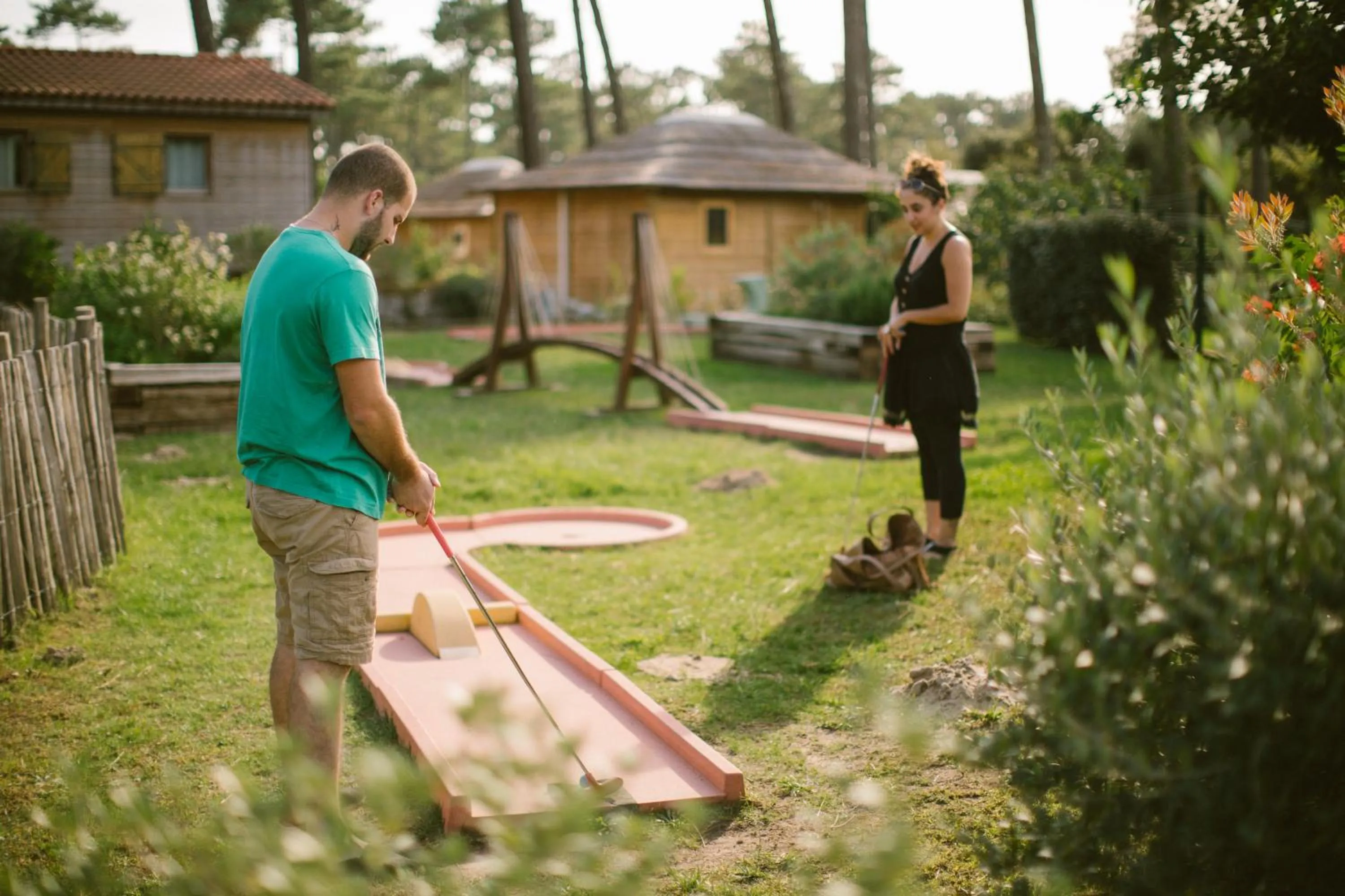 Minigolf in Naturéo