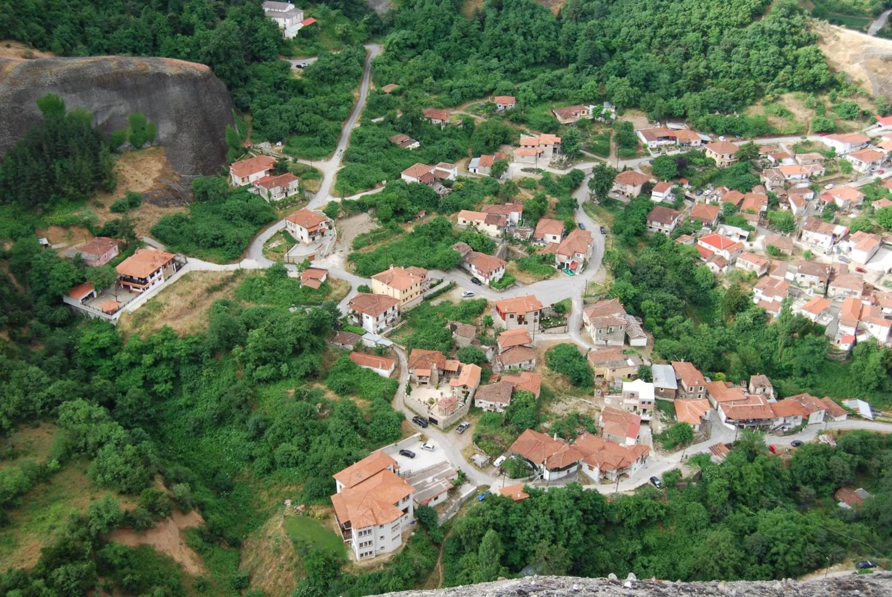 Bird's eye view in Pyrgos Adrachti