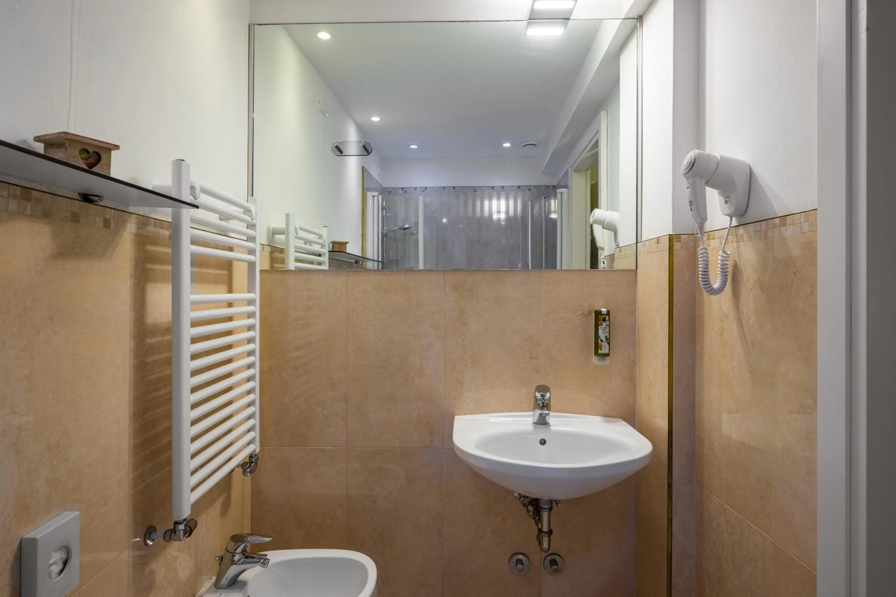 Bathroom in Leone Hotel