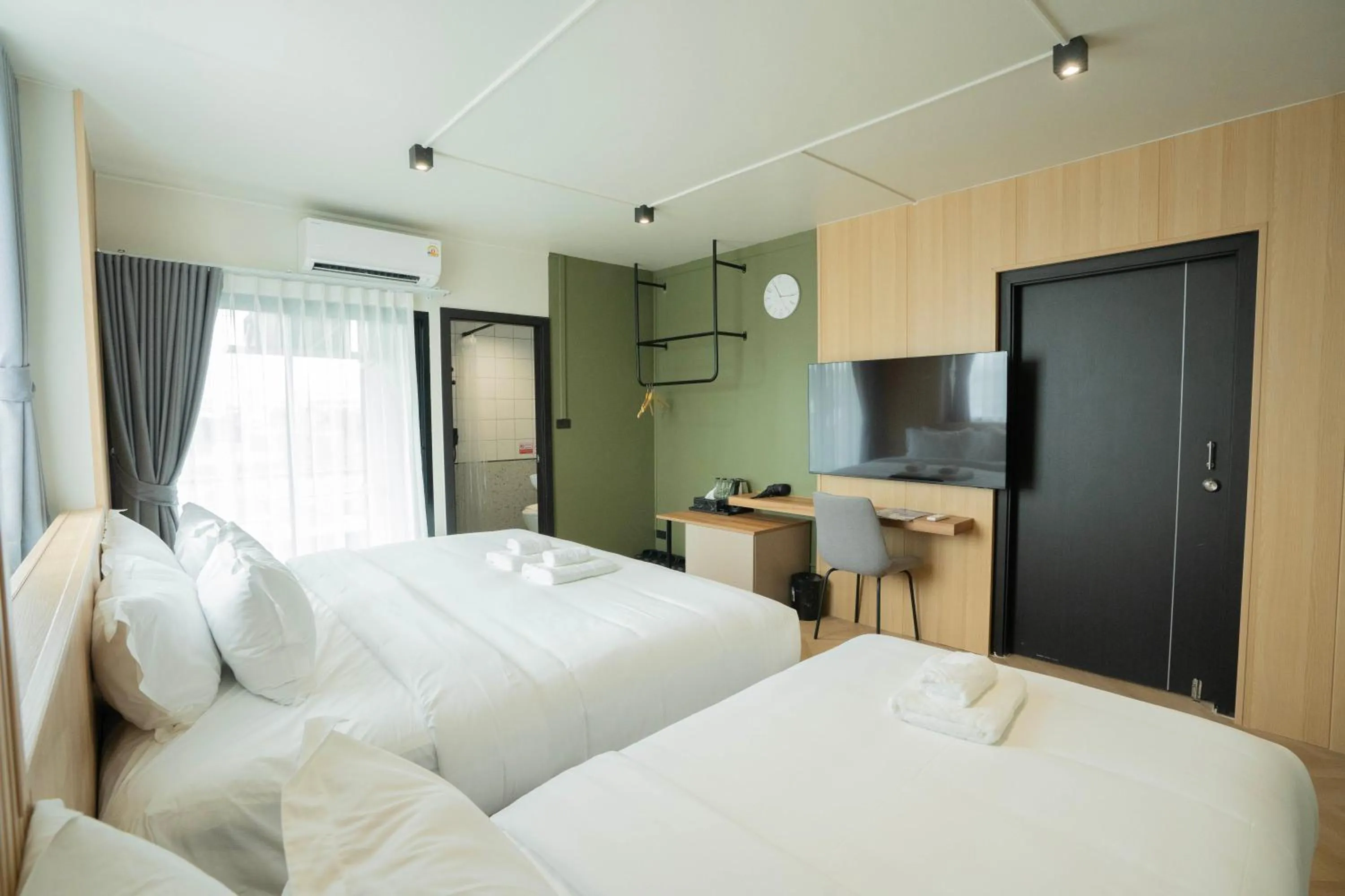 Bed in Infinite Hotel-Ratchada