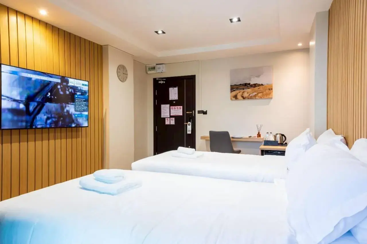 Twin Room in Infinite Hotel-Ratchada Twin Room in Infinite Hotel-Ratchada