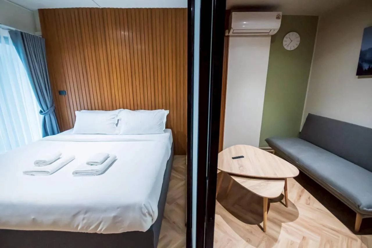 Bed in Infinite Hotel-Ratchada