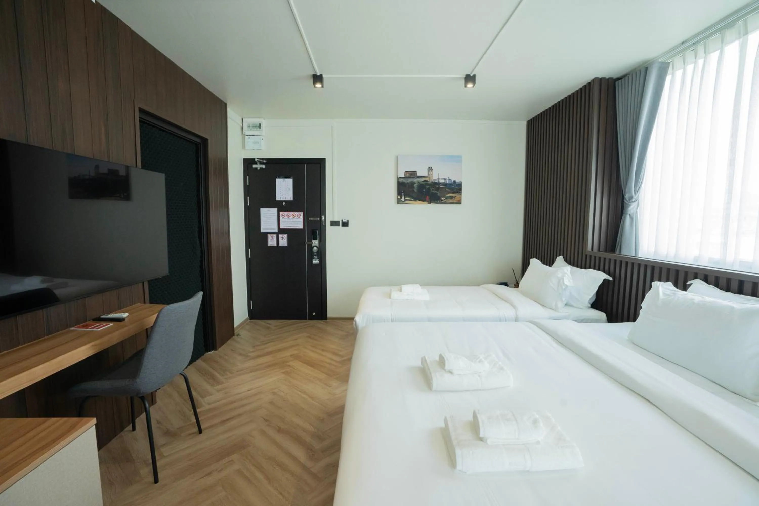 Bed in Infinite Hotel-Ratchada