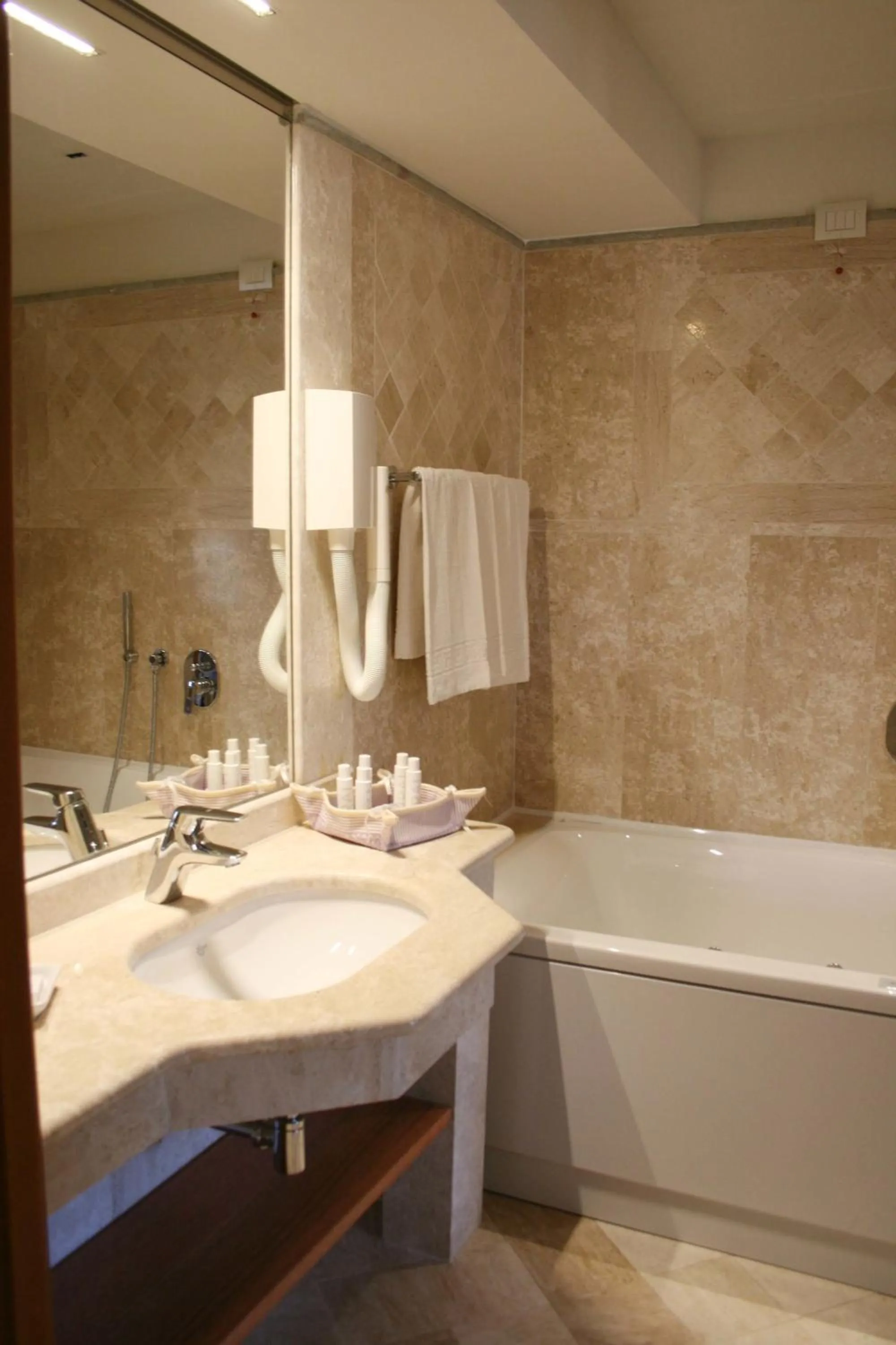 Bathroom in Hotel Marana