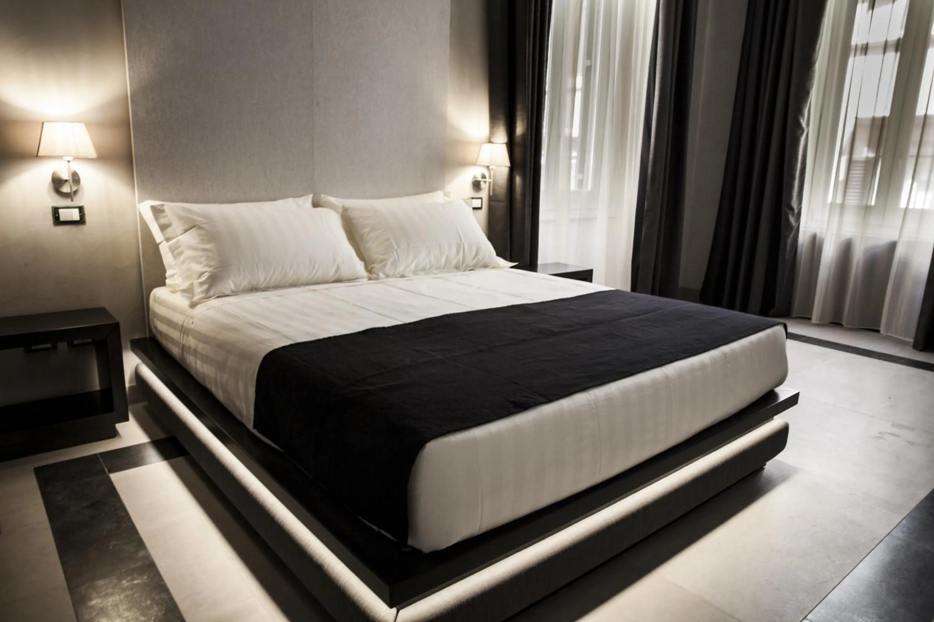 Bed in Campo De’ Fiori Prestige Rooms