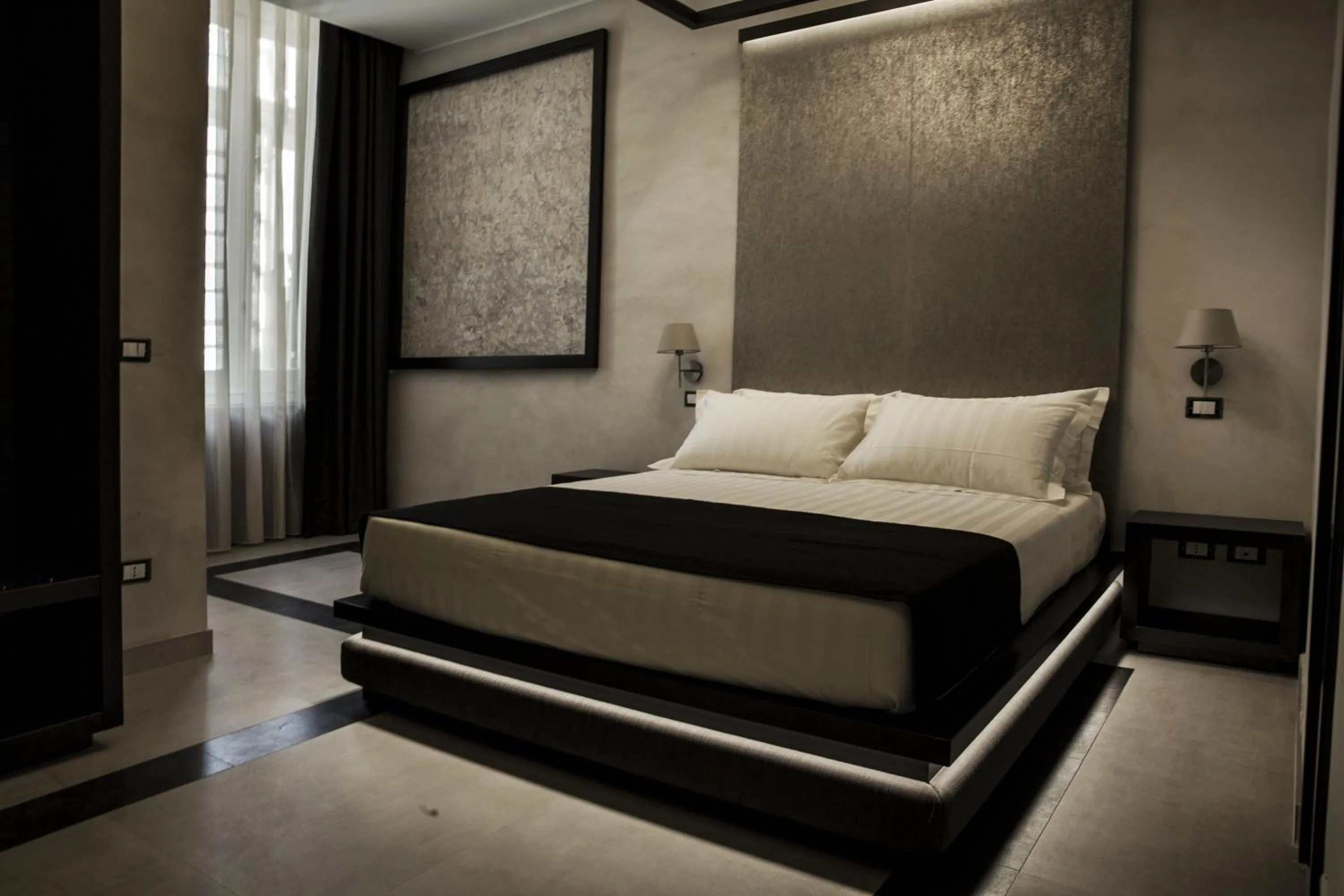 Bed in Campo De’ Fiori Prestige Rooms