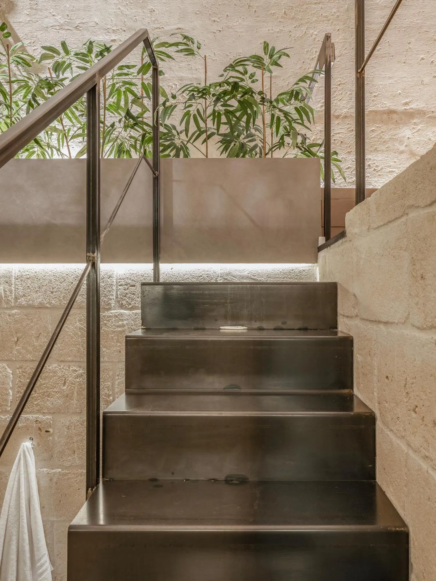 Bedroom in Hydria Rooms