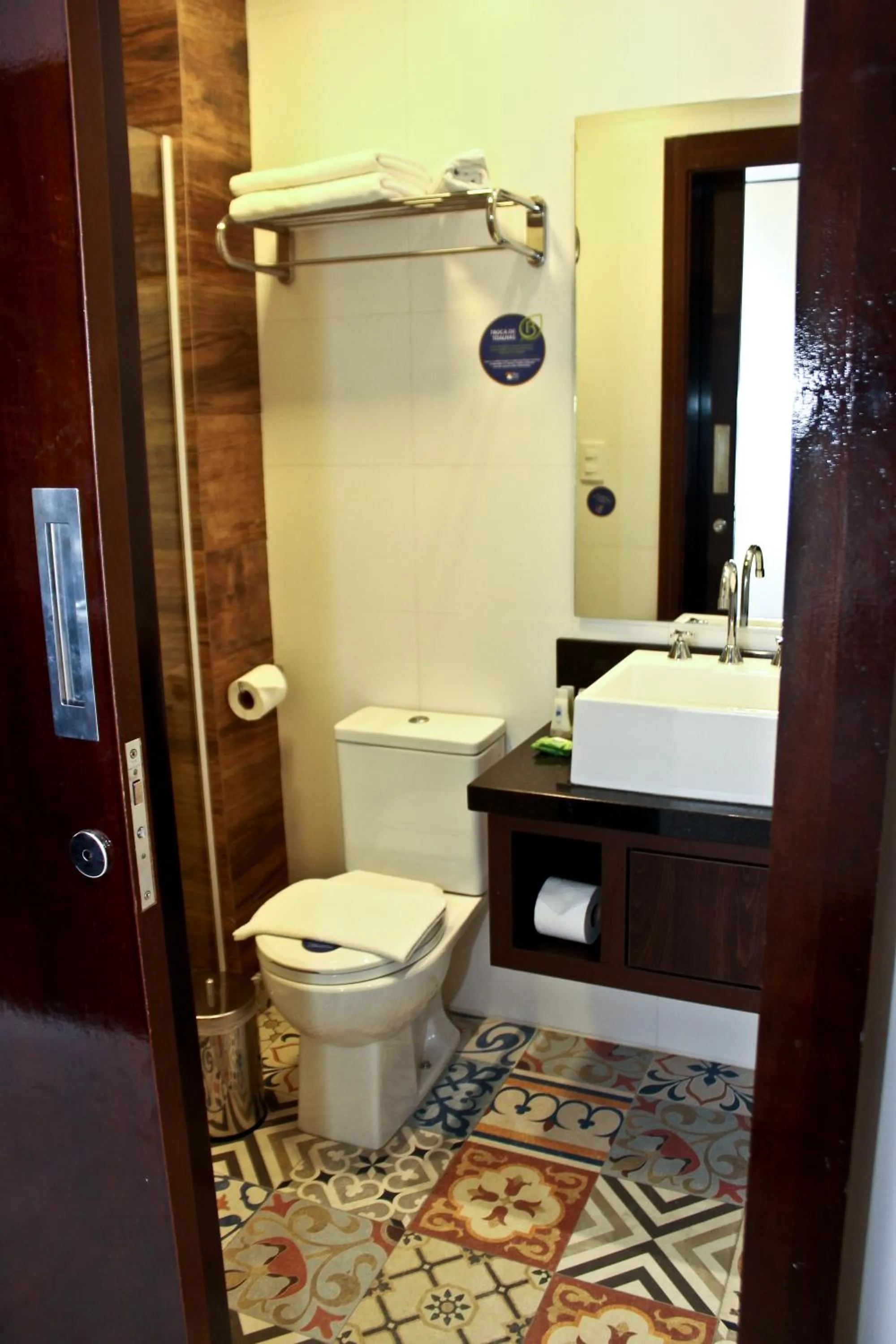 Bathroom in Blue Hill Hotel