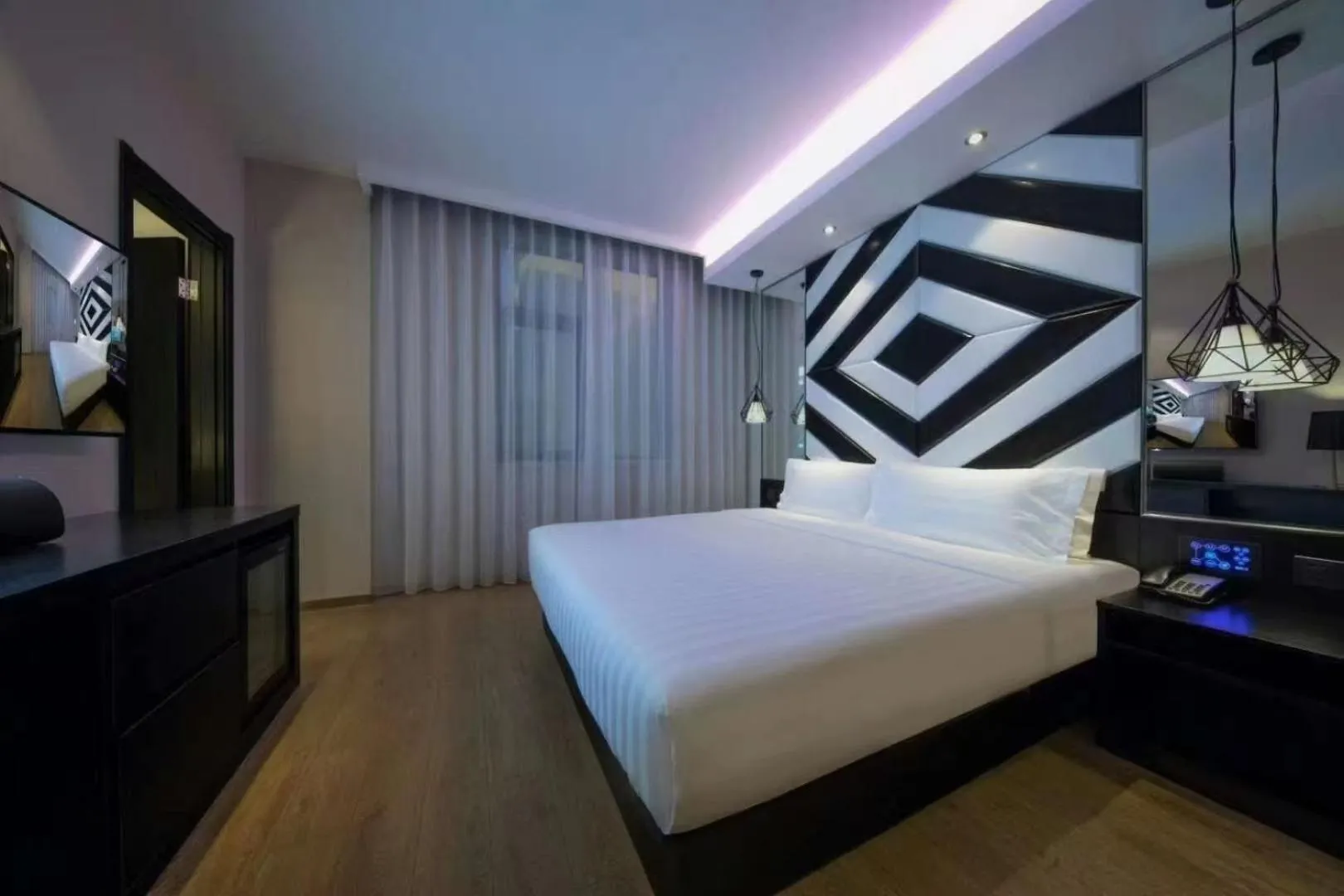 Bed in Orange Hotel Beijing Guangming Bridge