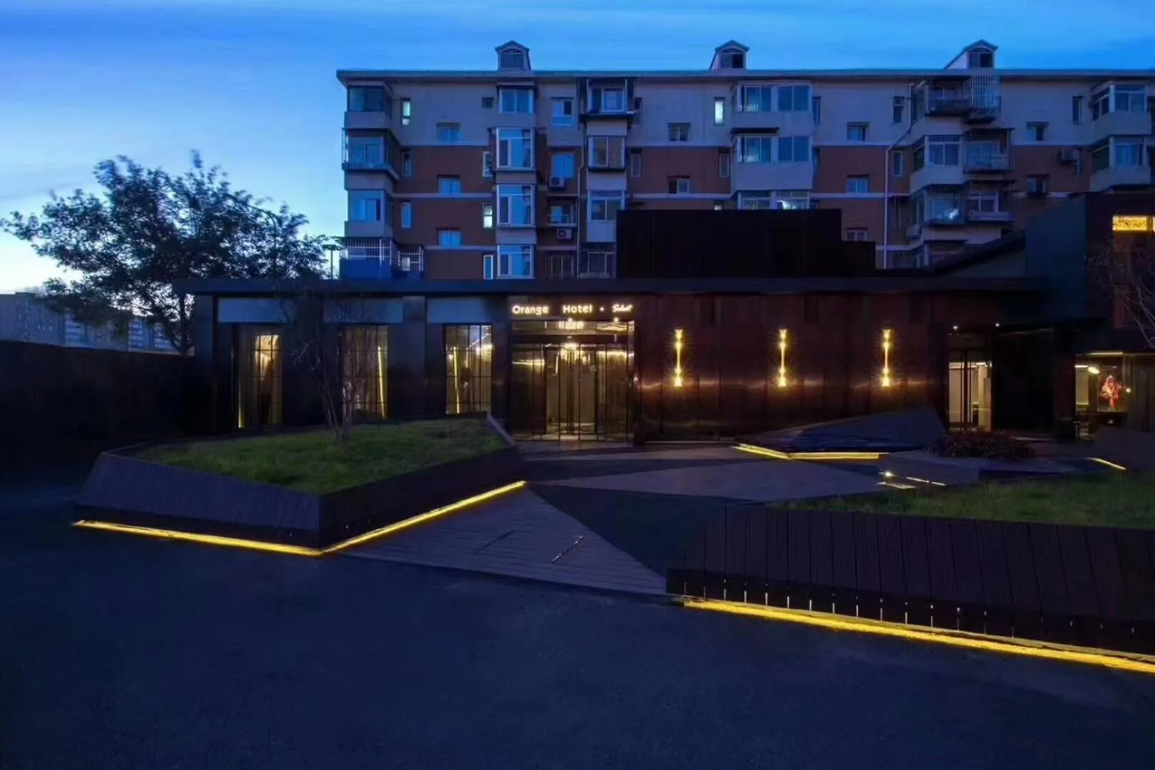 Property building in Orange Hotel Beijing Guangming Bridge
