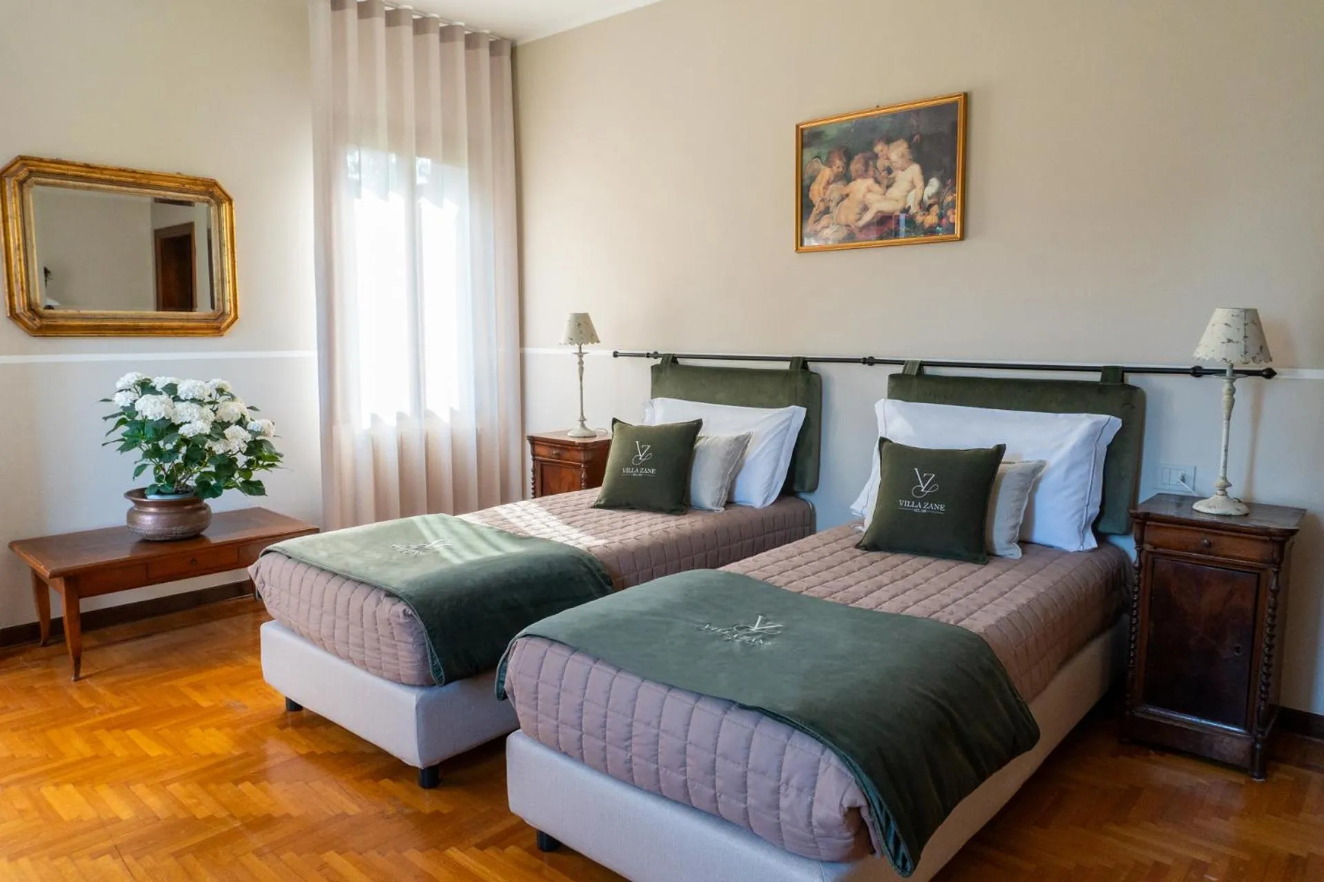 Bed in Villa Zane
