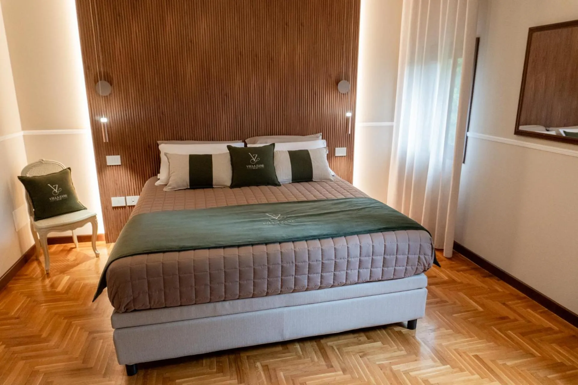 Bed in Villa Zane