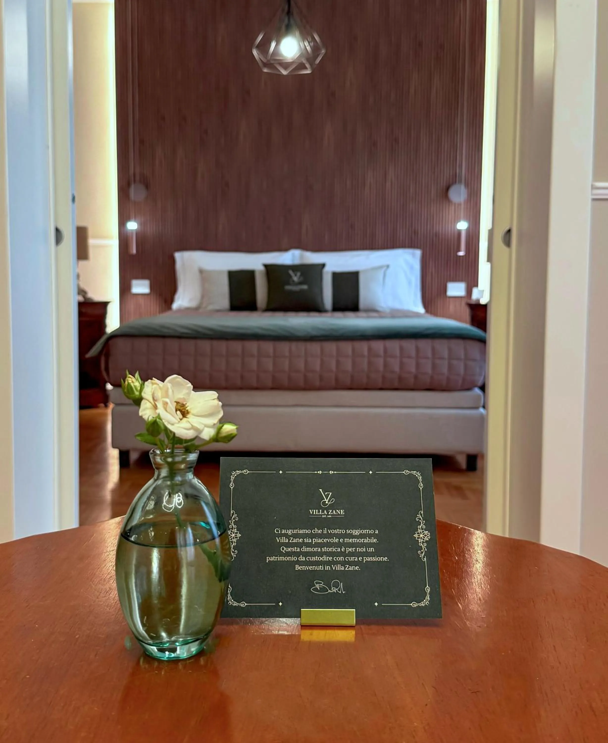 Bed in Villa Zane