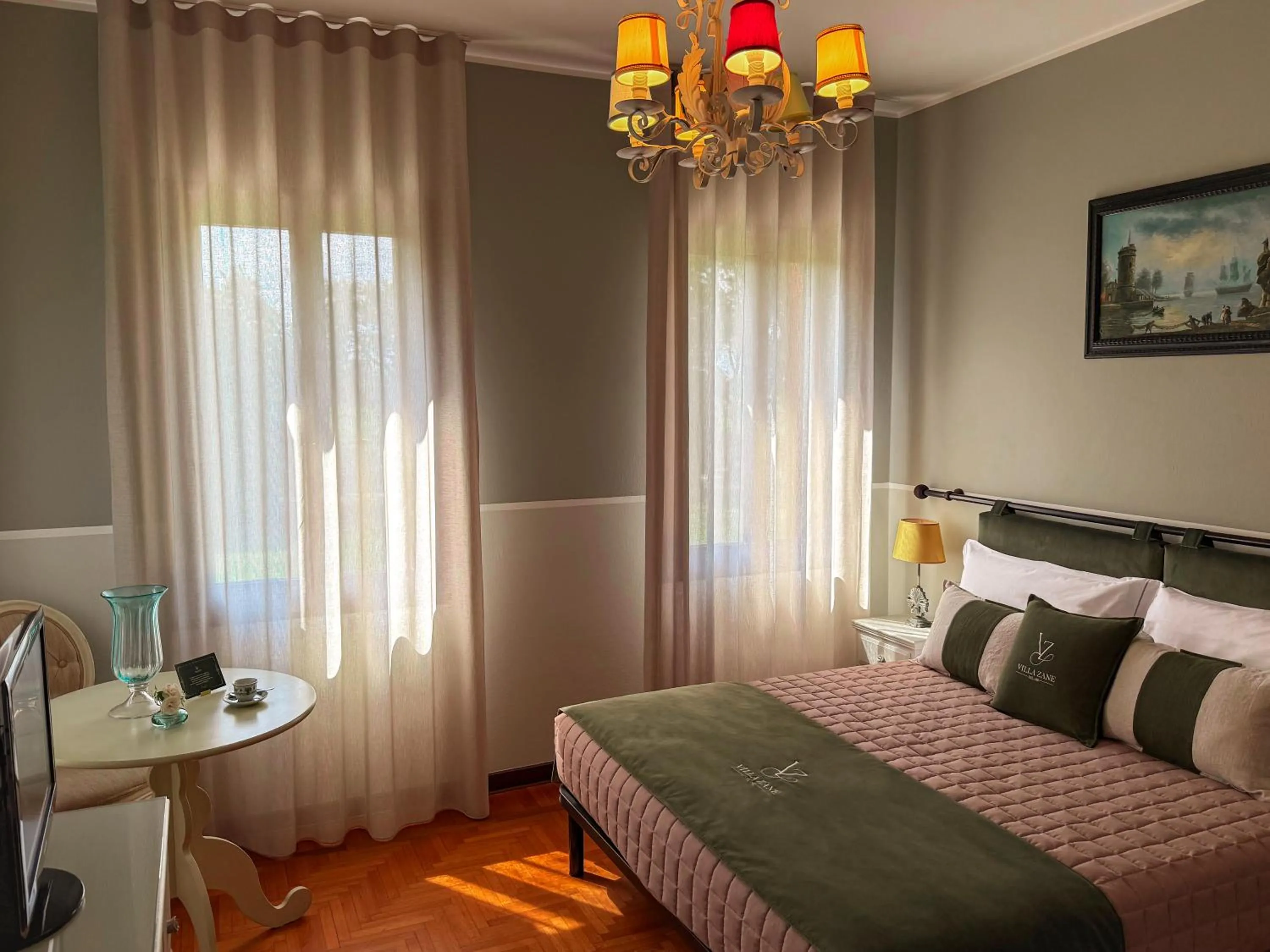 Bed in Villa Zane