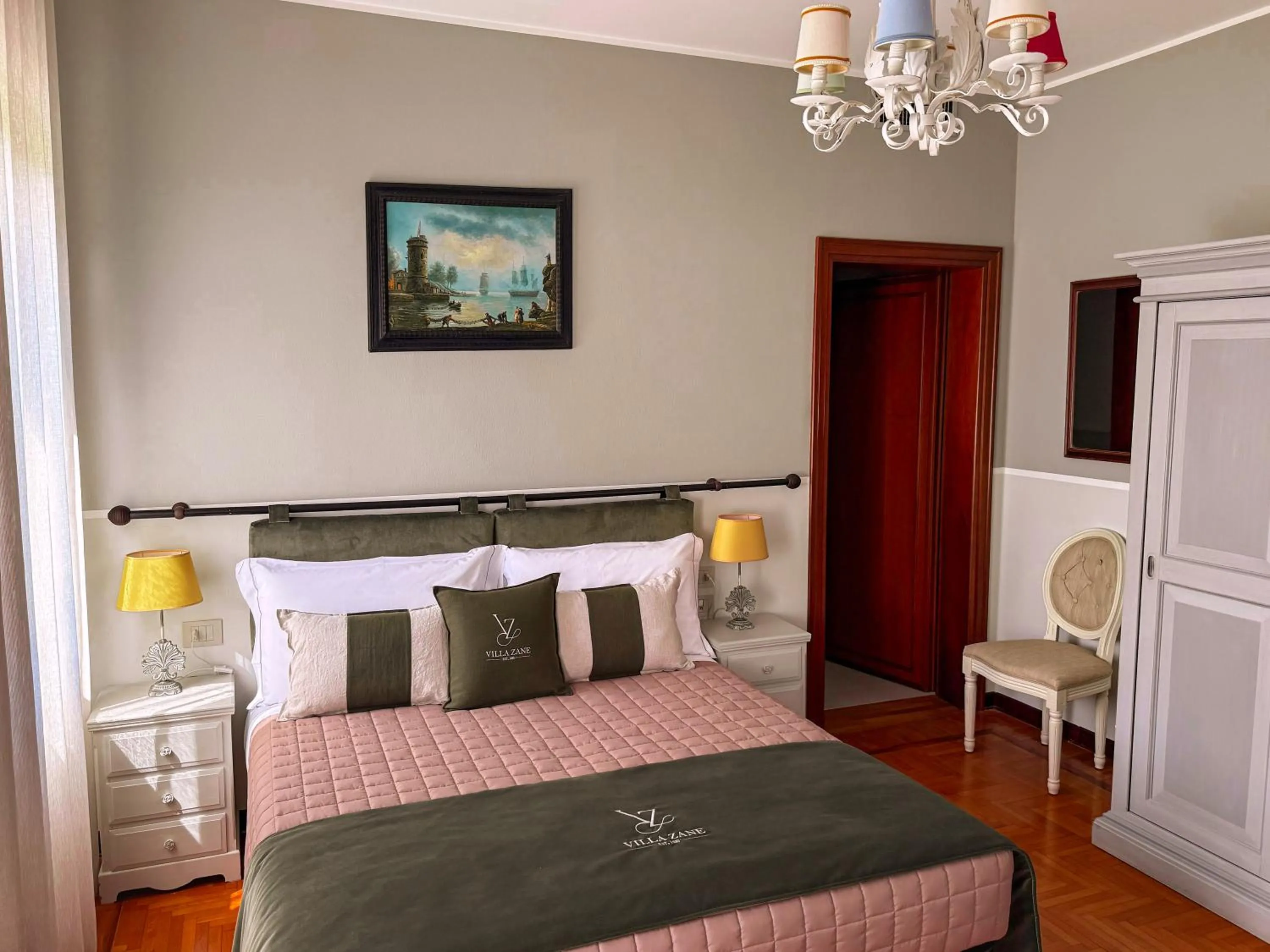Bed in Villa Zane