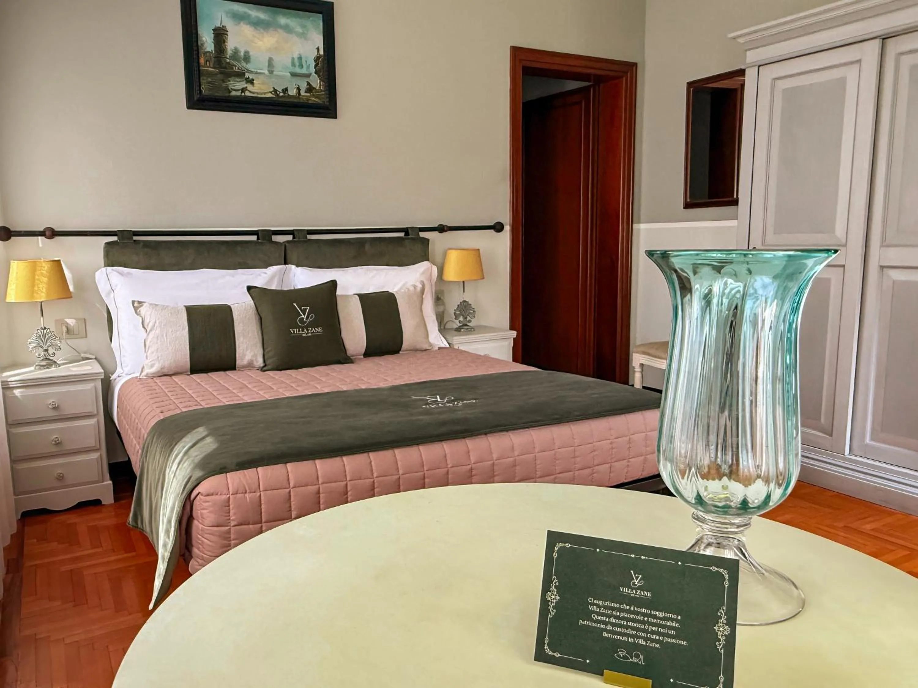 Bed in Villa Zane