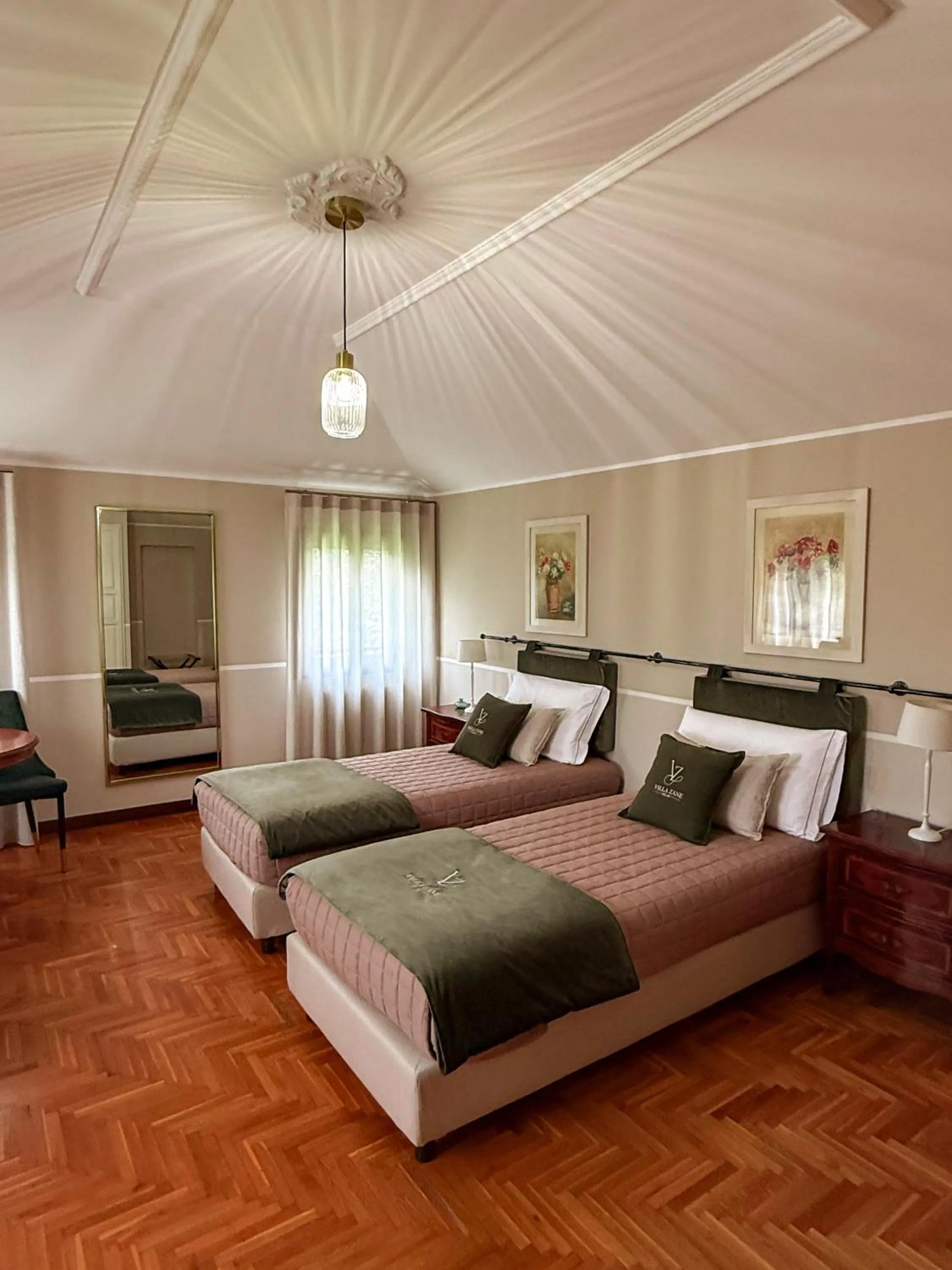 Bed in Villa Zane