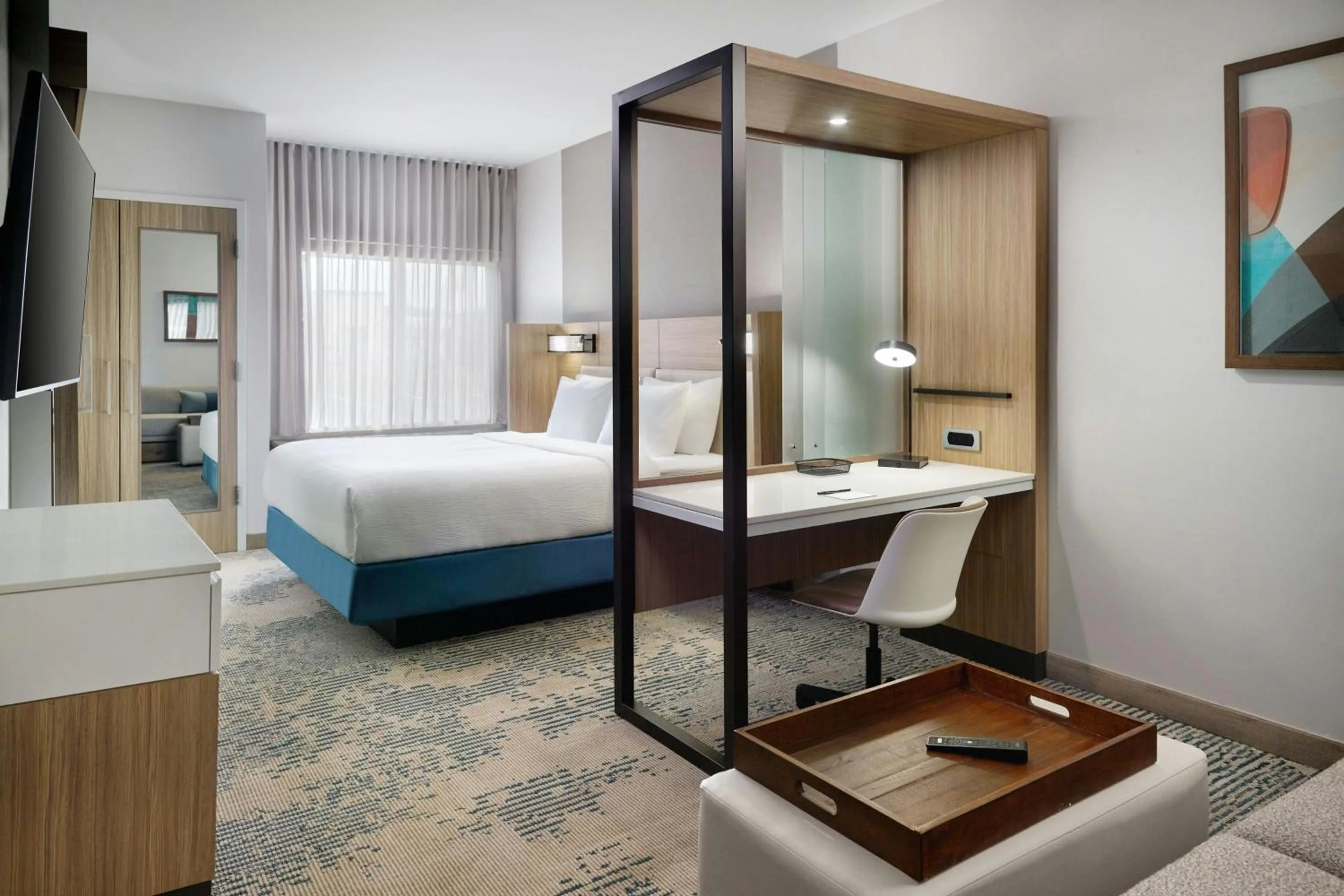 Photo of the whole room, Bed in SpringHill Suites by Marriott Locust Grove