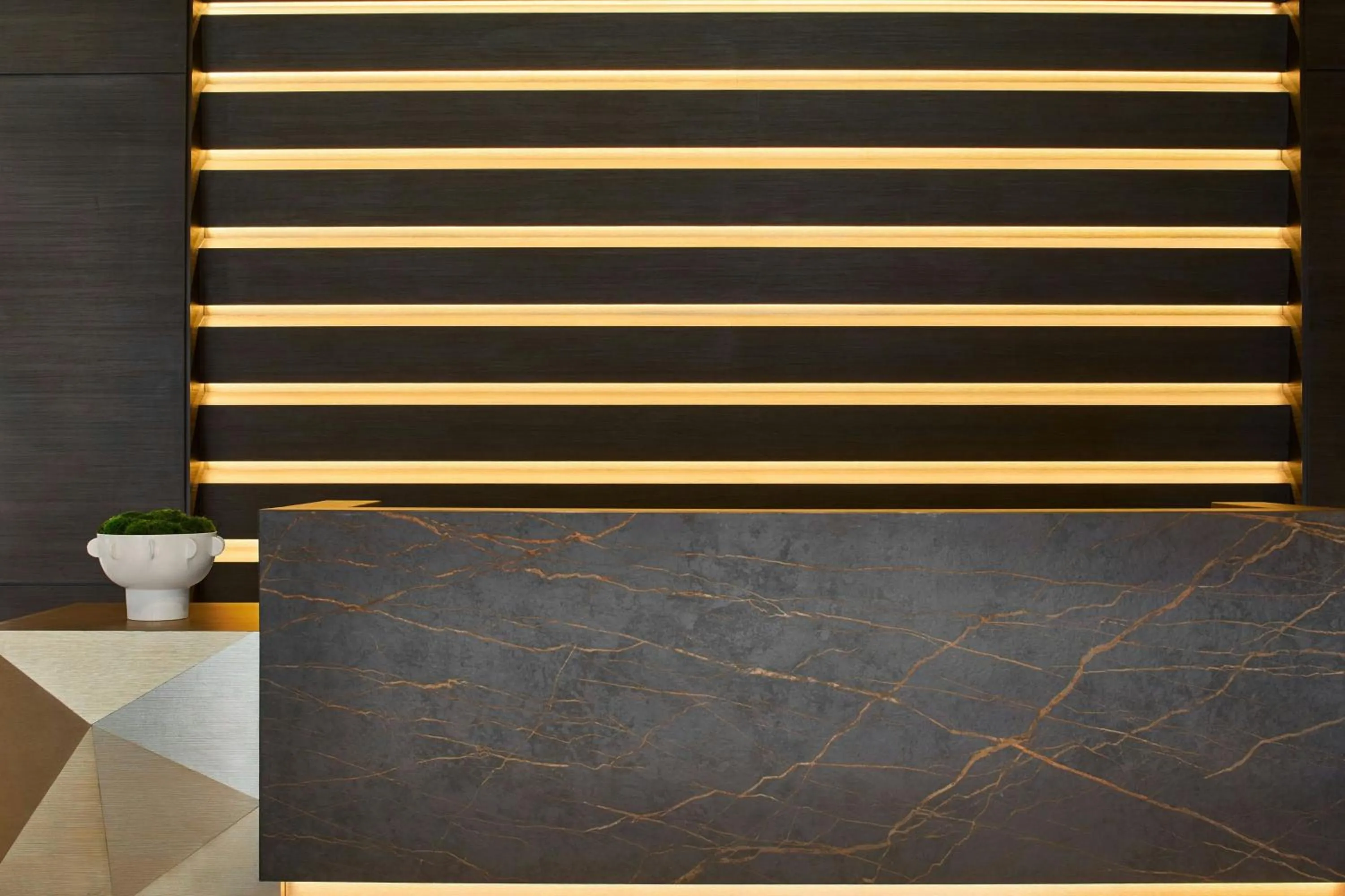 Lobby or reception in AC Hotel by Marriott Auburn