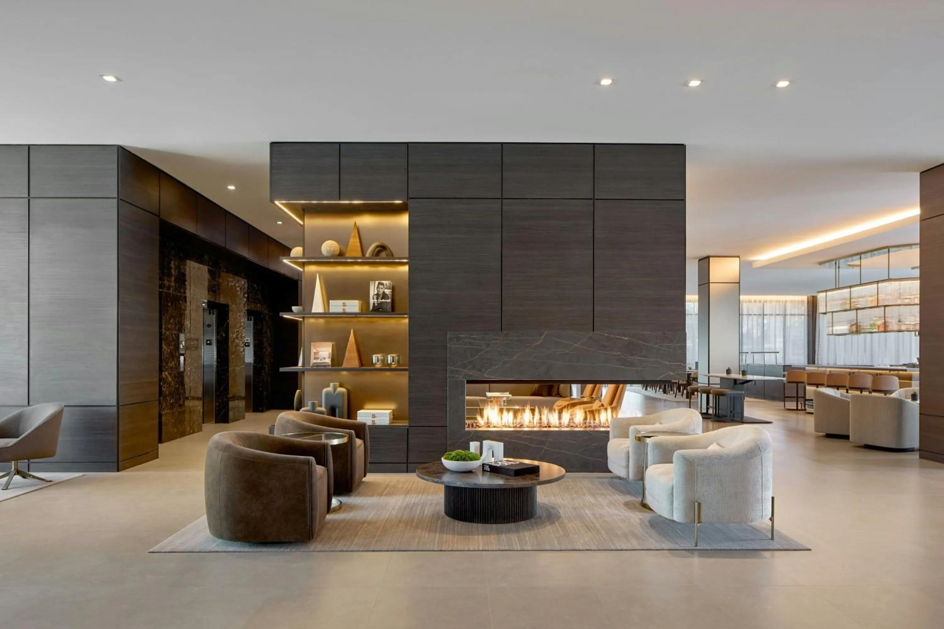 Lobby or reception in AC Hotel by Marriott Auburn