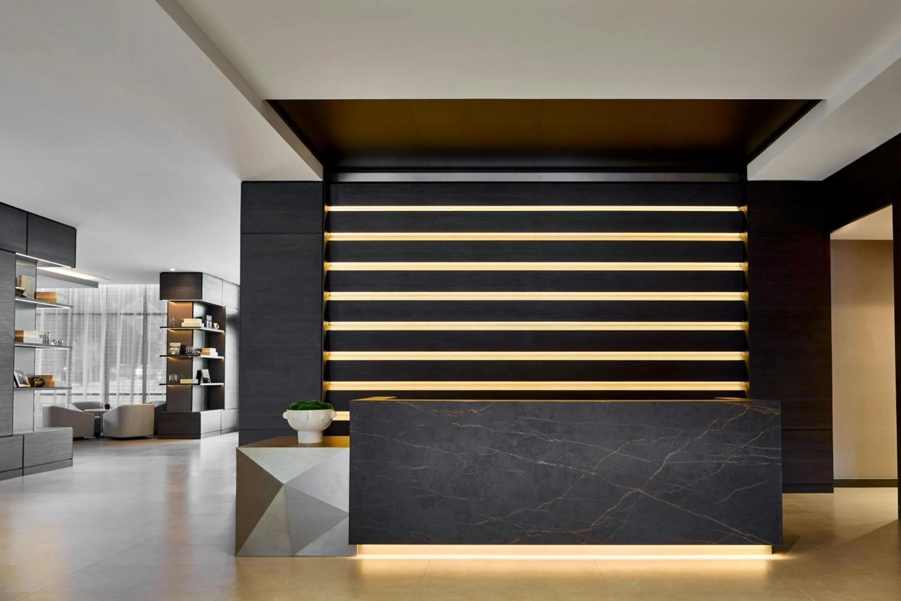 Lobby or reception in AC Hotel by Marriott Auburn