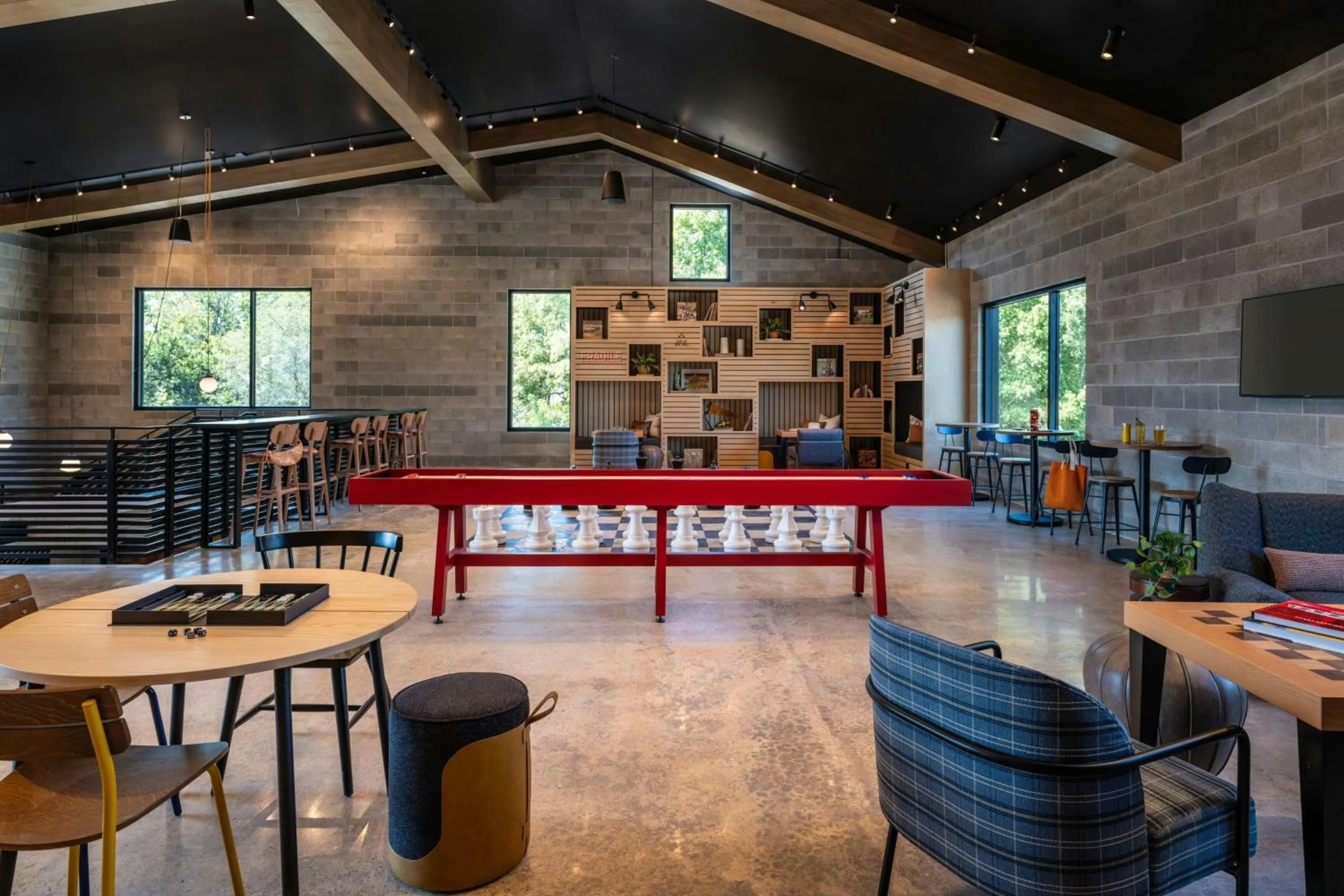 Lobby or reception in Moxy Fayetteville