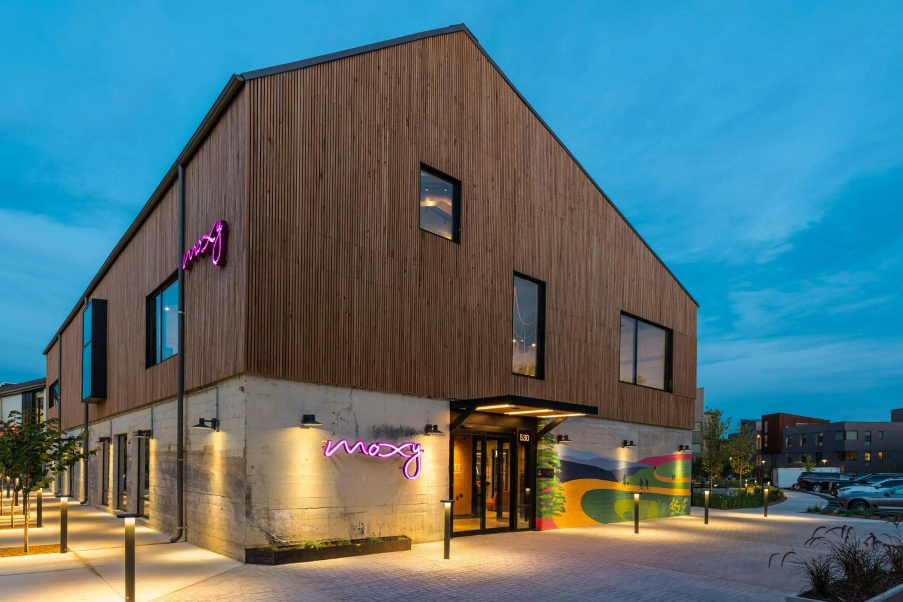 Property building in Moxy Fayetteville