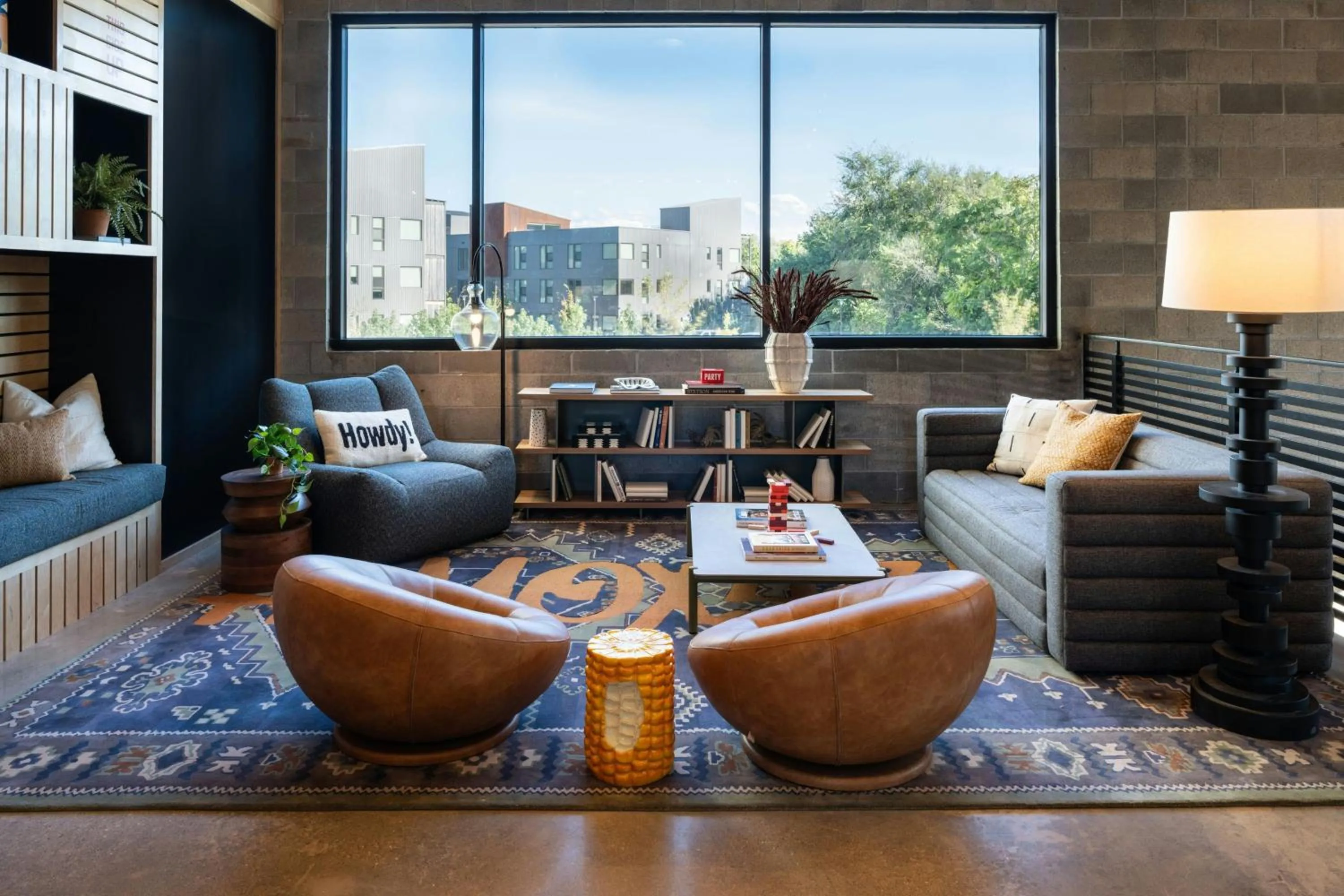 Lobby or reception in Moxy Fayetteville