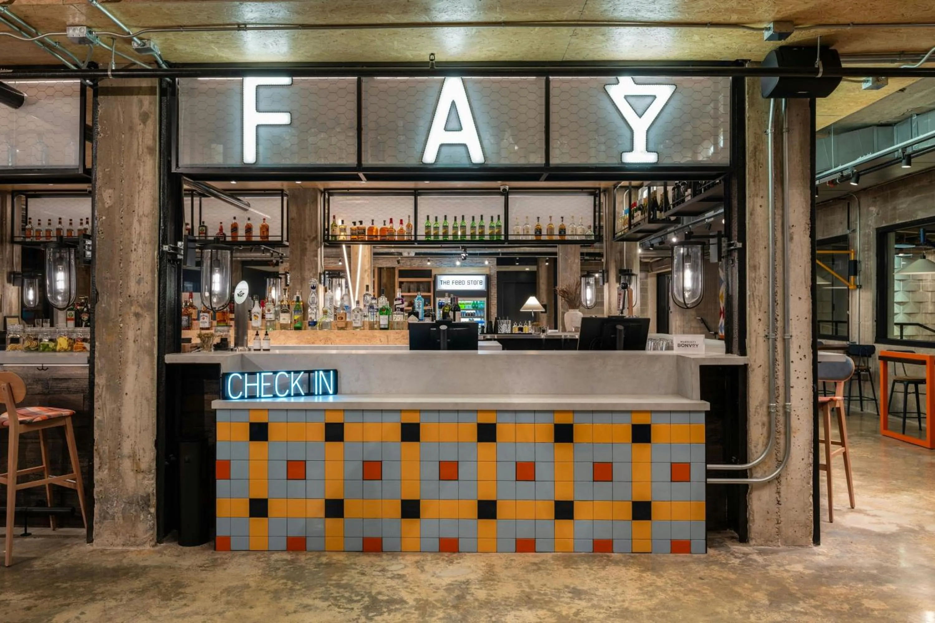 Lobby or reception in Moxy Fayetteville