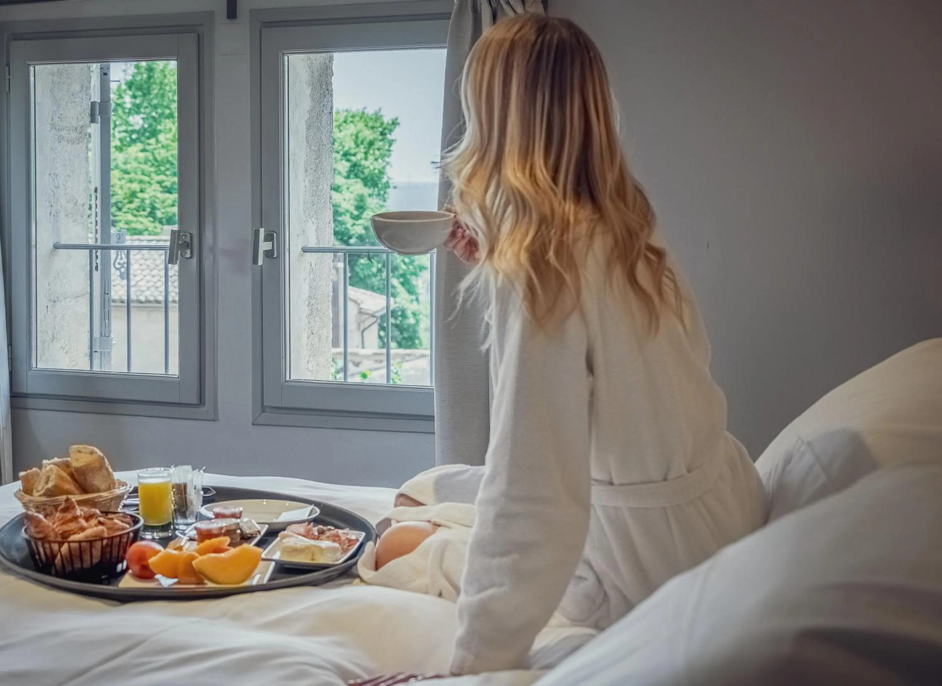 Food and drinks, Bed in Boutique Hôtel Entraigues